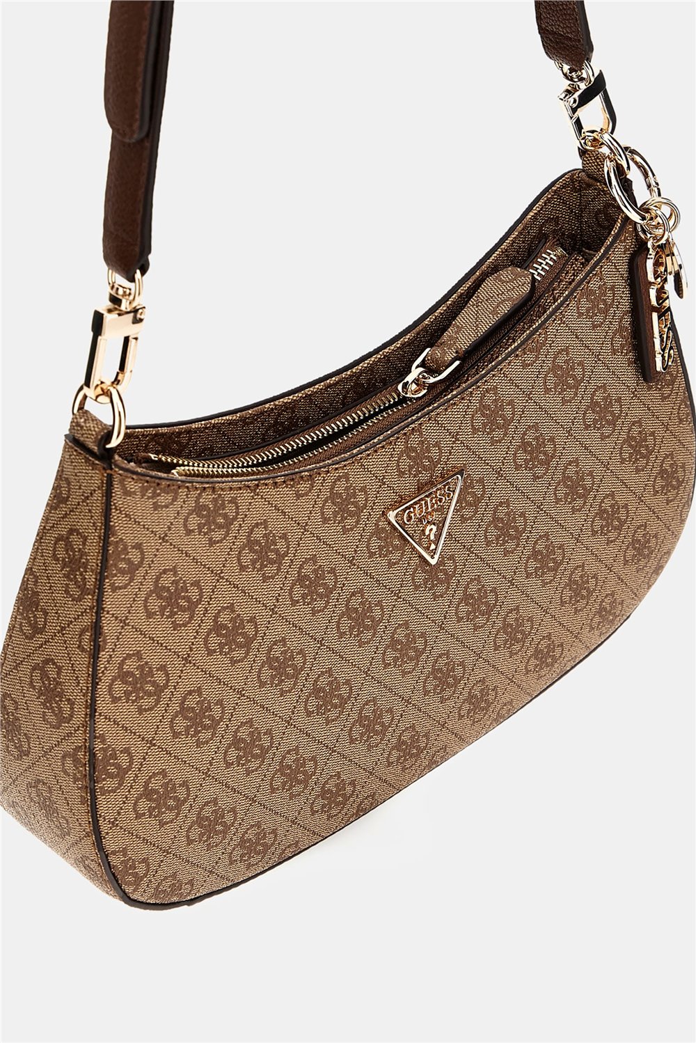 Guess Noelle Ii Kadın Mini Omuz Çantası Krem