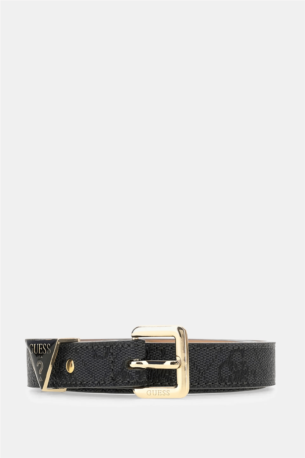 Guess Noelle Kadın Ayarlanabilir Çift Taraflı Kemer Gri