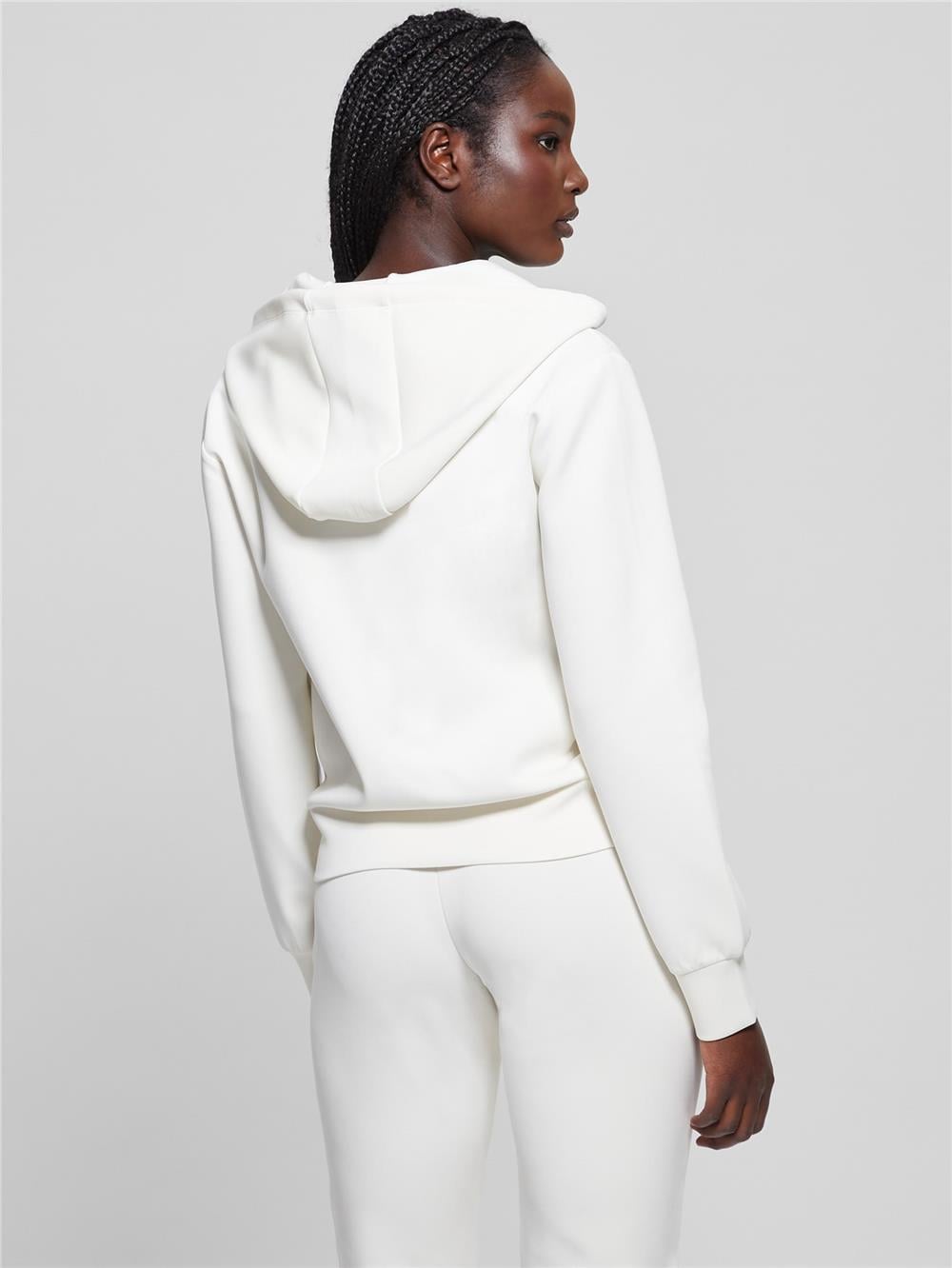 Guess Olympe Kadın Aktif Modal Karışımlı Scuba Sweatshirt
