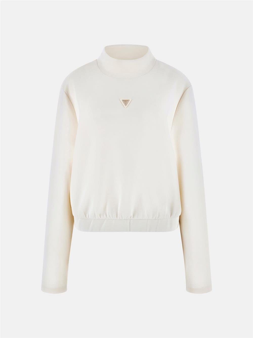 Guess Olympe Kadın Aktif Modal Karışımlı Scuba Bisiklet Yaka Sweatshirt