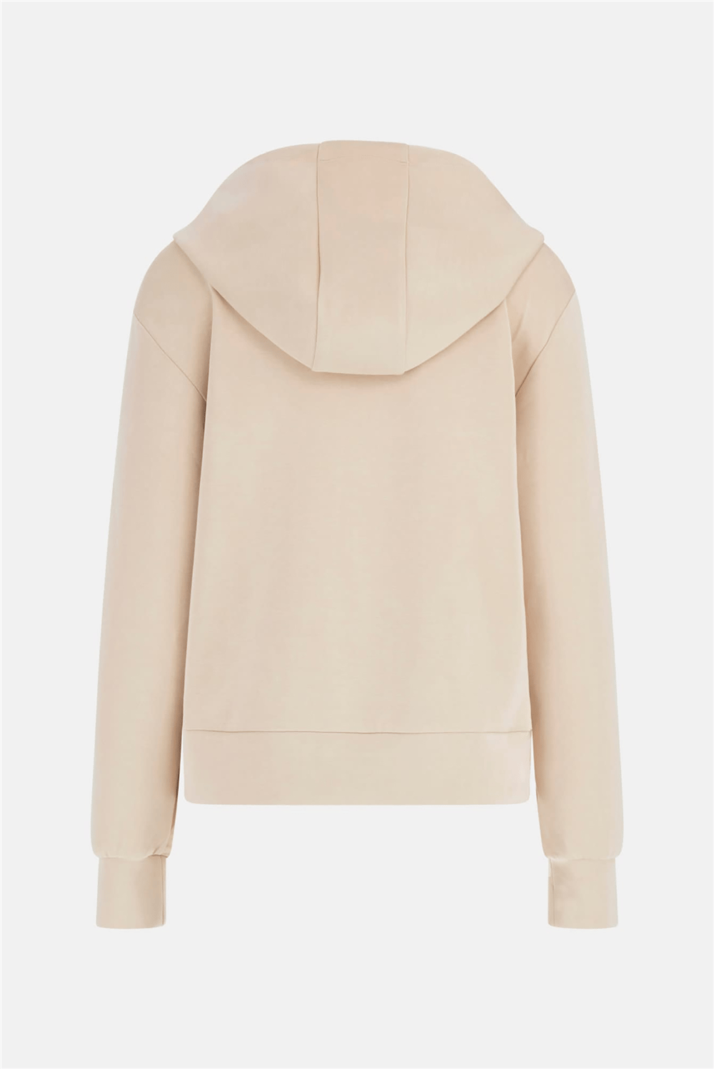 Guess Olympe Kadın Aktif Scuba Kapüşonlu Sweatshirt Kahverengi