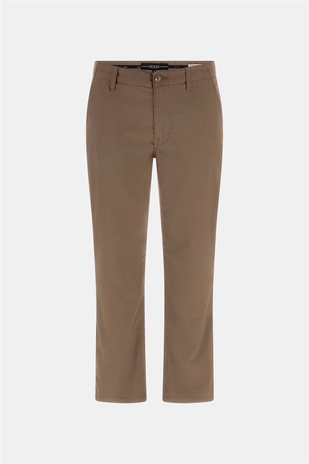 Guess Paolo Erkek Regular Fit Pantolon Kahverengi