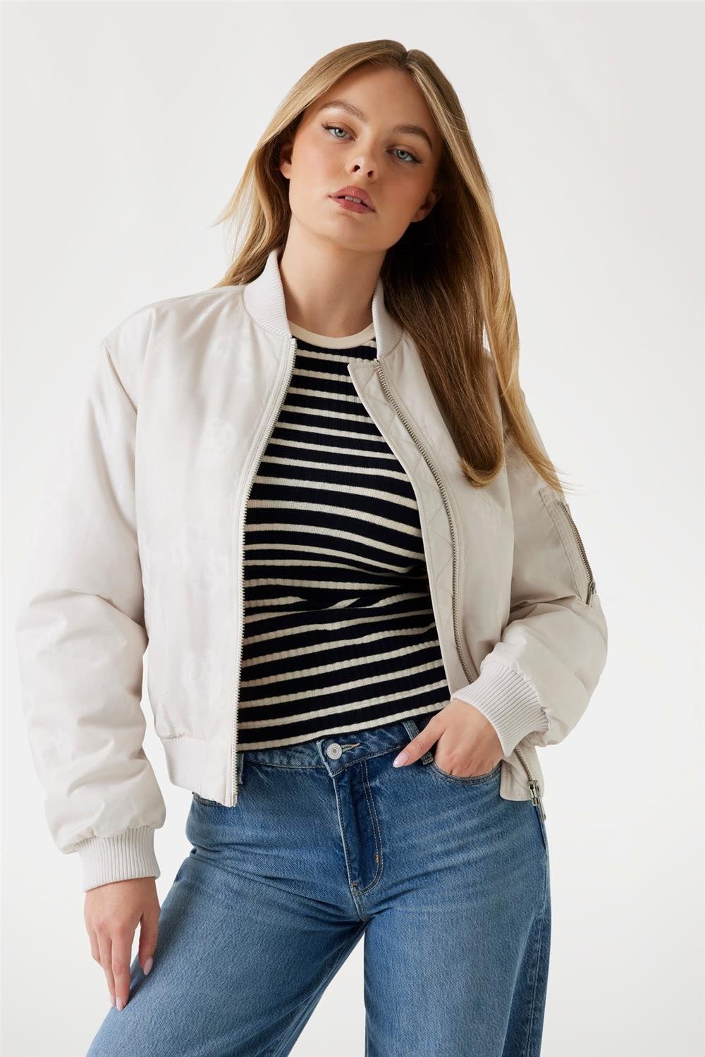 Guess Philomene Kadın Bomber Mont