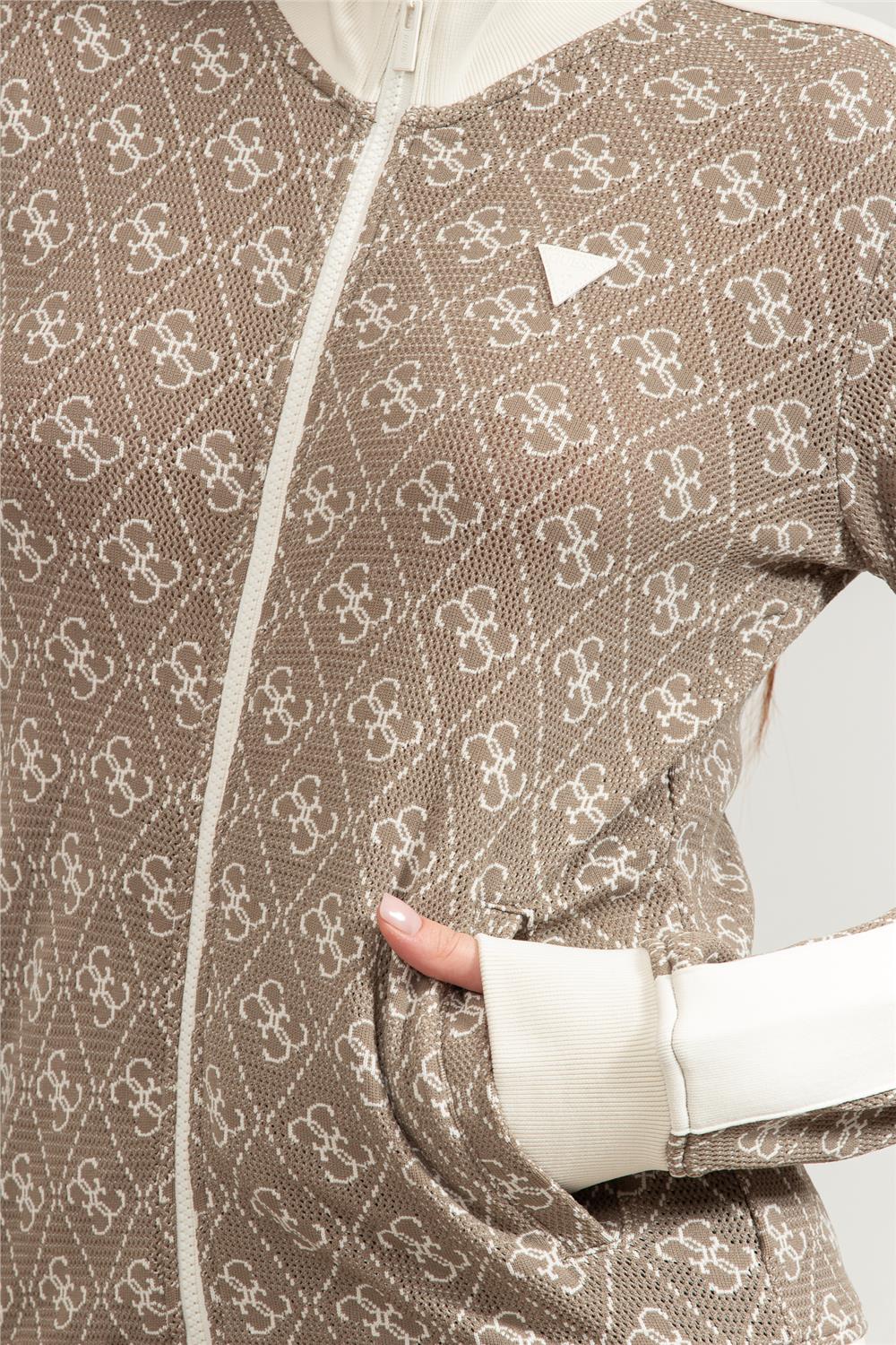 Guess Rhombus Kadın Aktif Sweatshirt