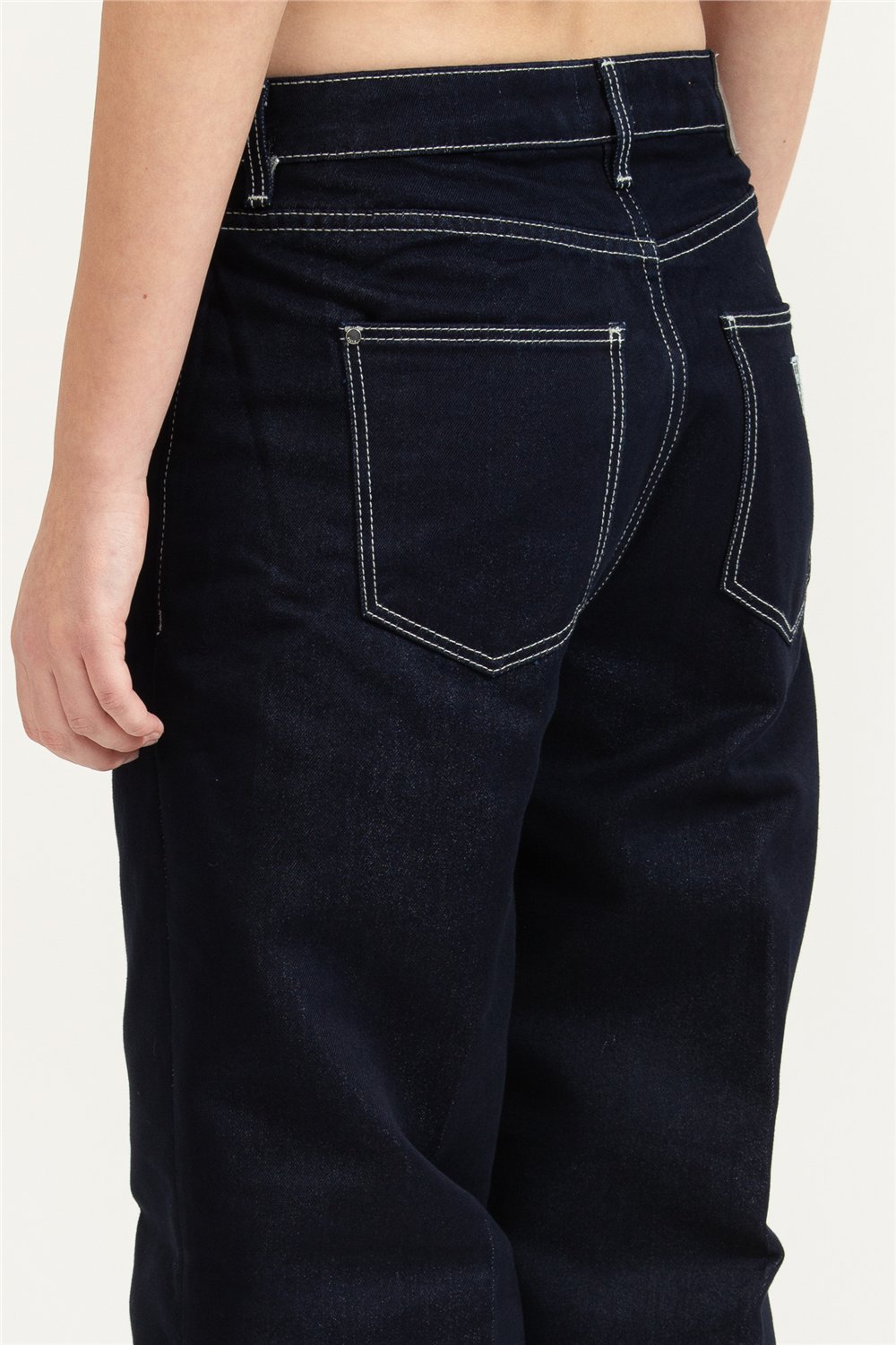 Guess Roll Kadın Regular Fit Jean Pantolon