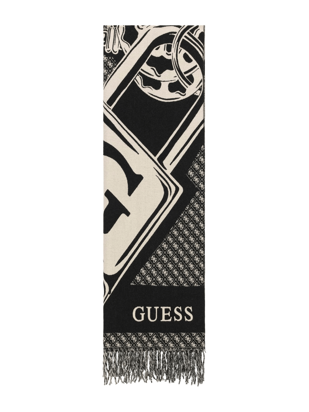 Guess Scar Kadın Atkı Siyah