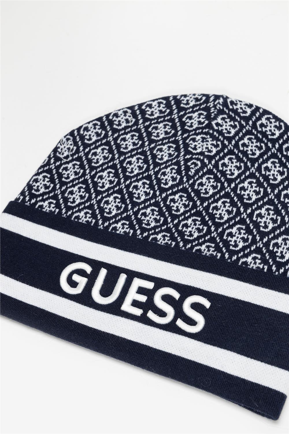 Guess Sevyn 4G Logo Kadın Yün Karışımlı Bere