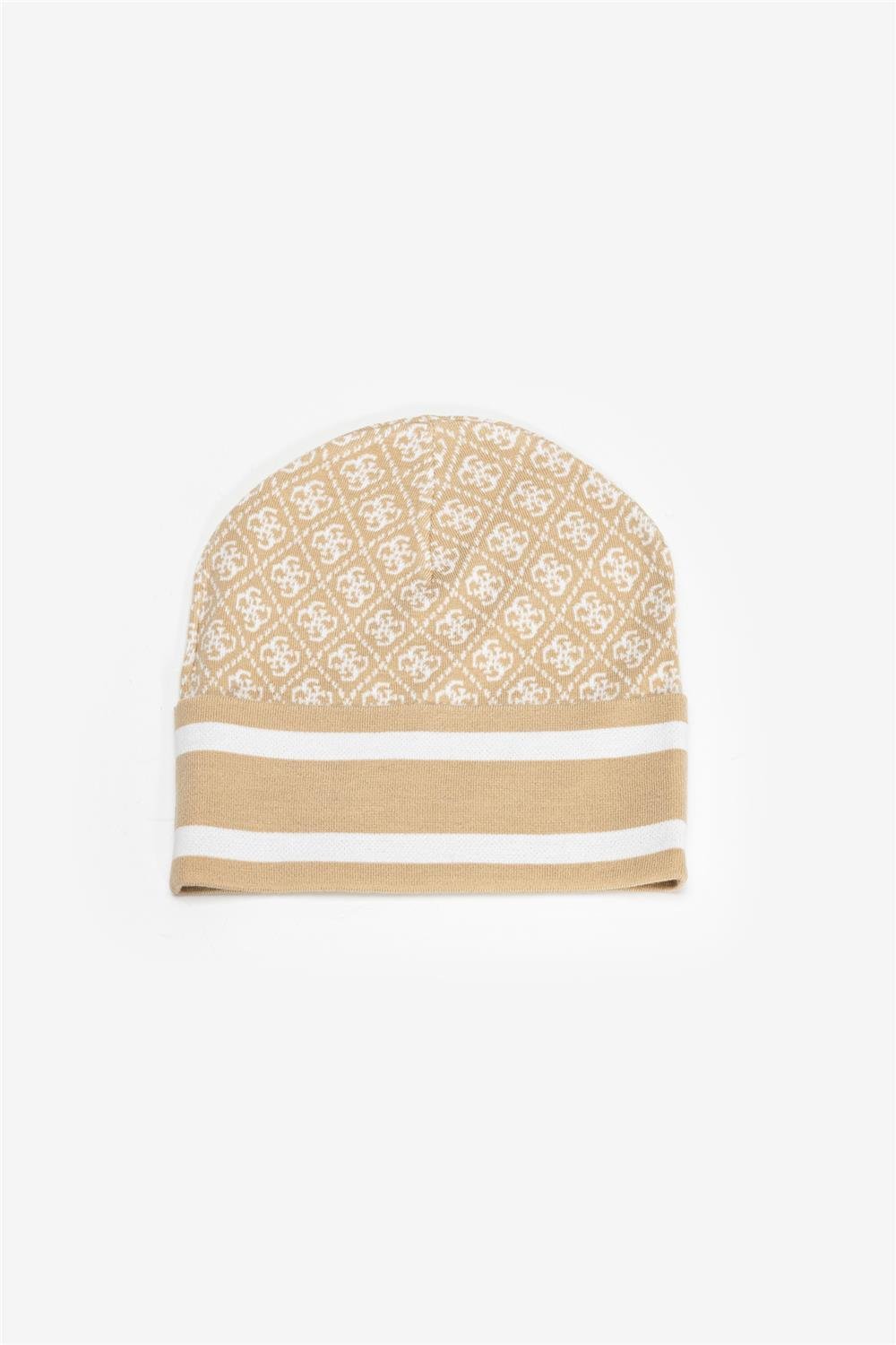 Guess Sevyn 4G Logo Kadın Yün Karışımlı Bere