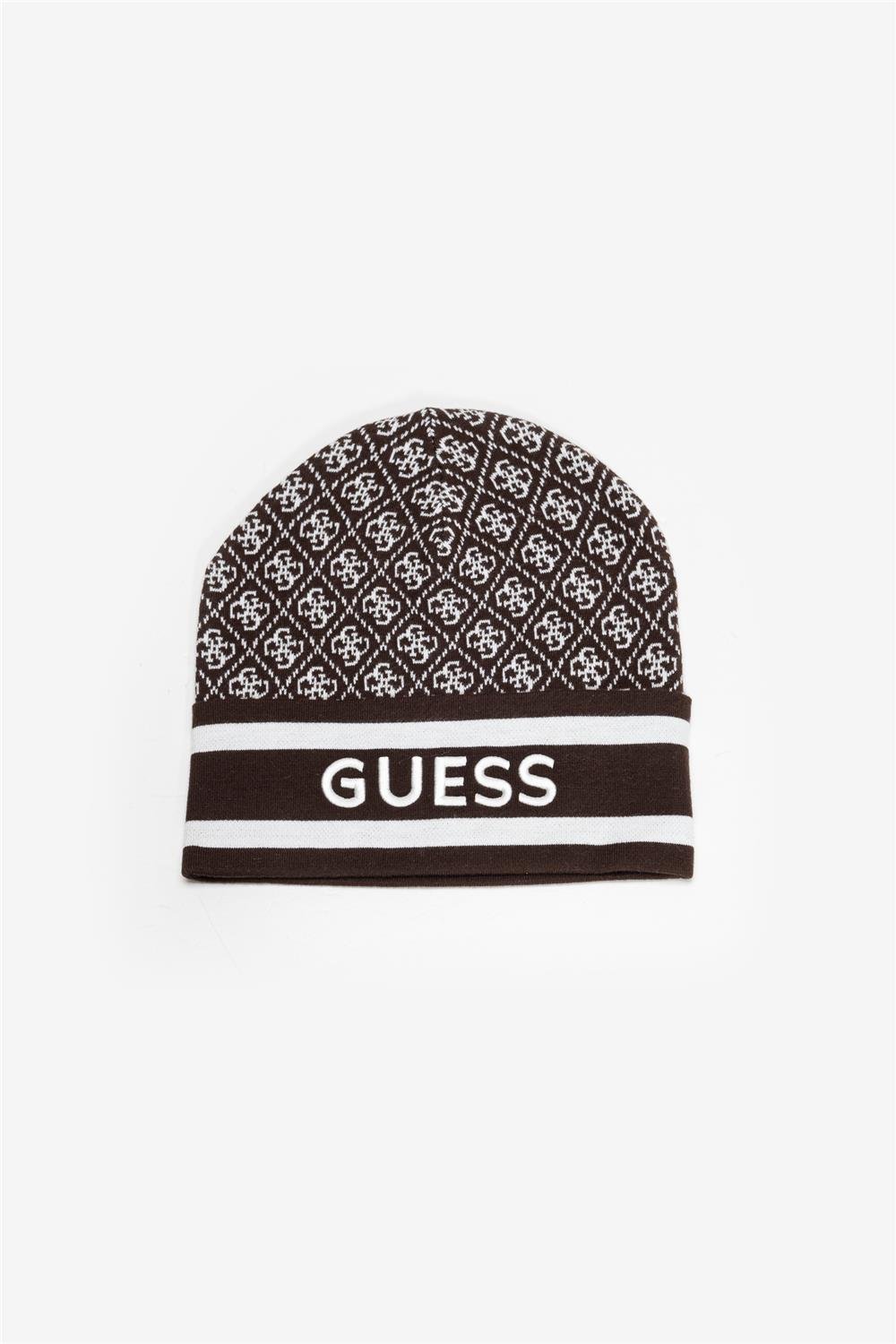 Guess Sevyn 4G Logo Kadın Yün Karışımlı Bere