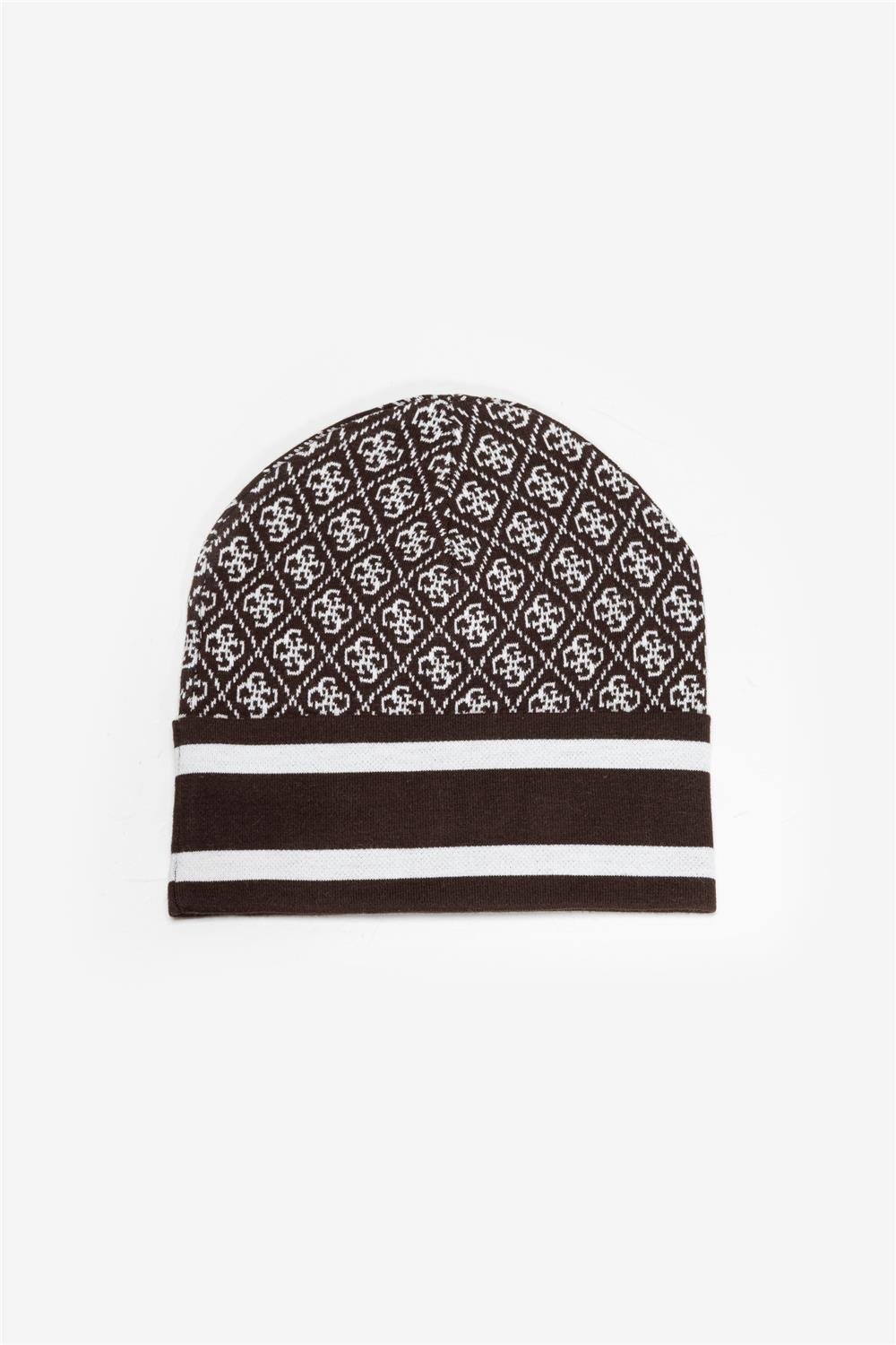 Guess Sevyn 4G Logo Kadın Yün Karışımlı Bere