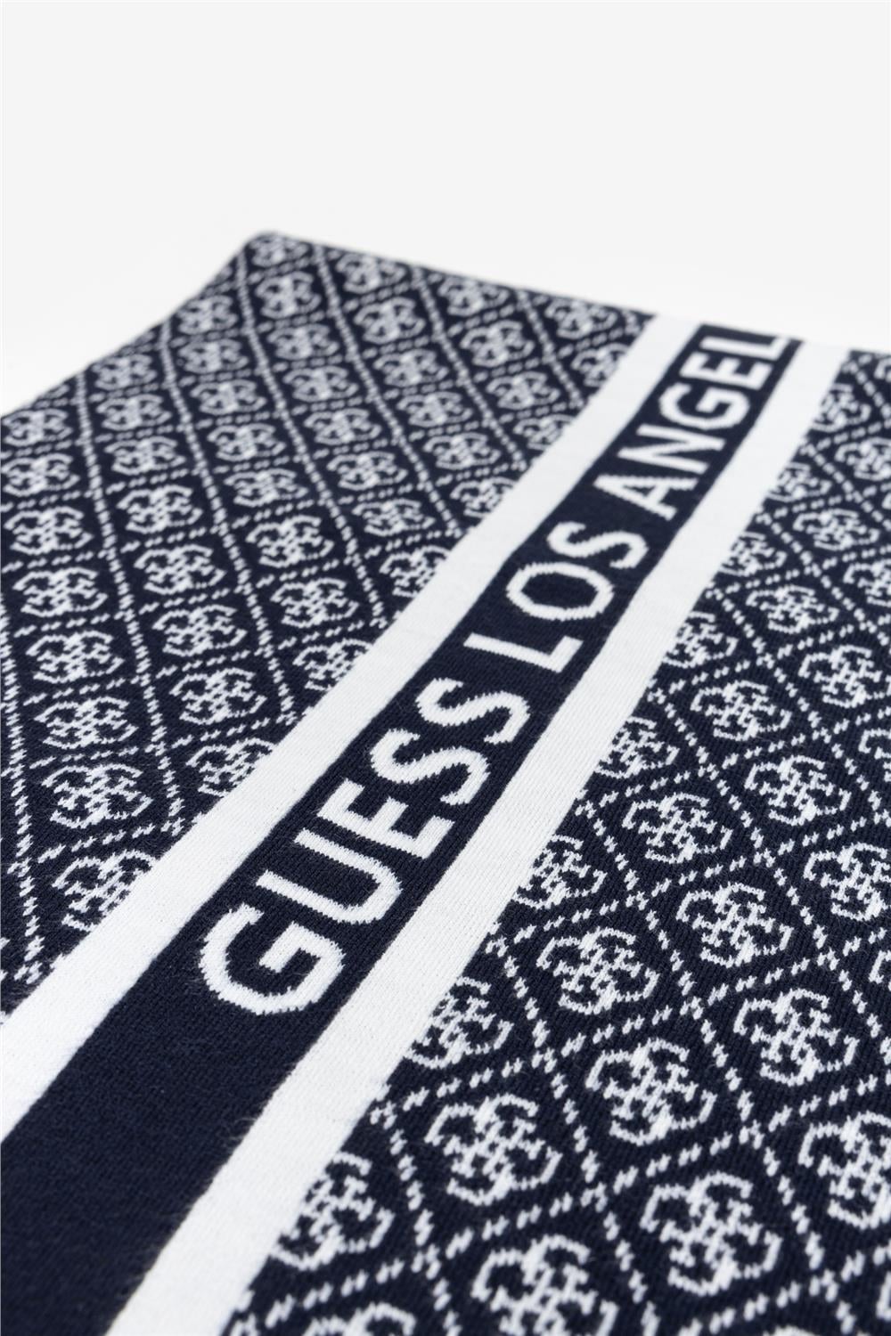 Guess Sevyn 4G Logo Kadın Yün Karışımlı Atkı