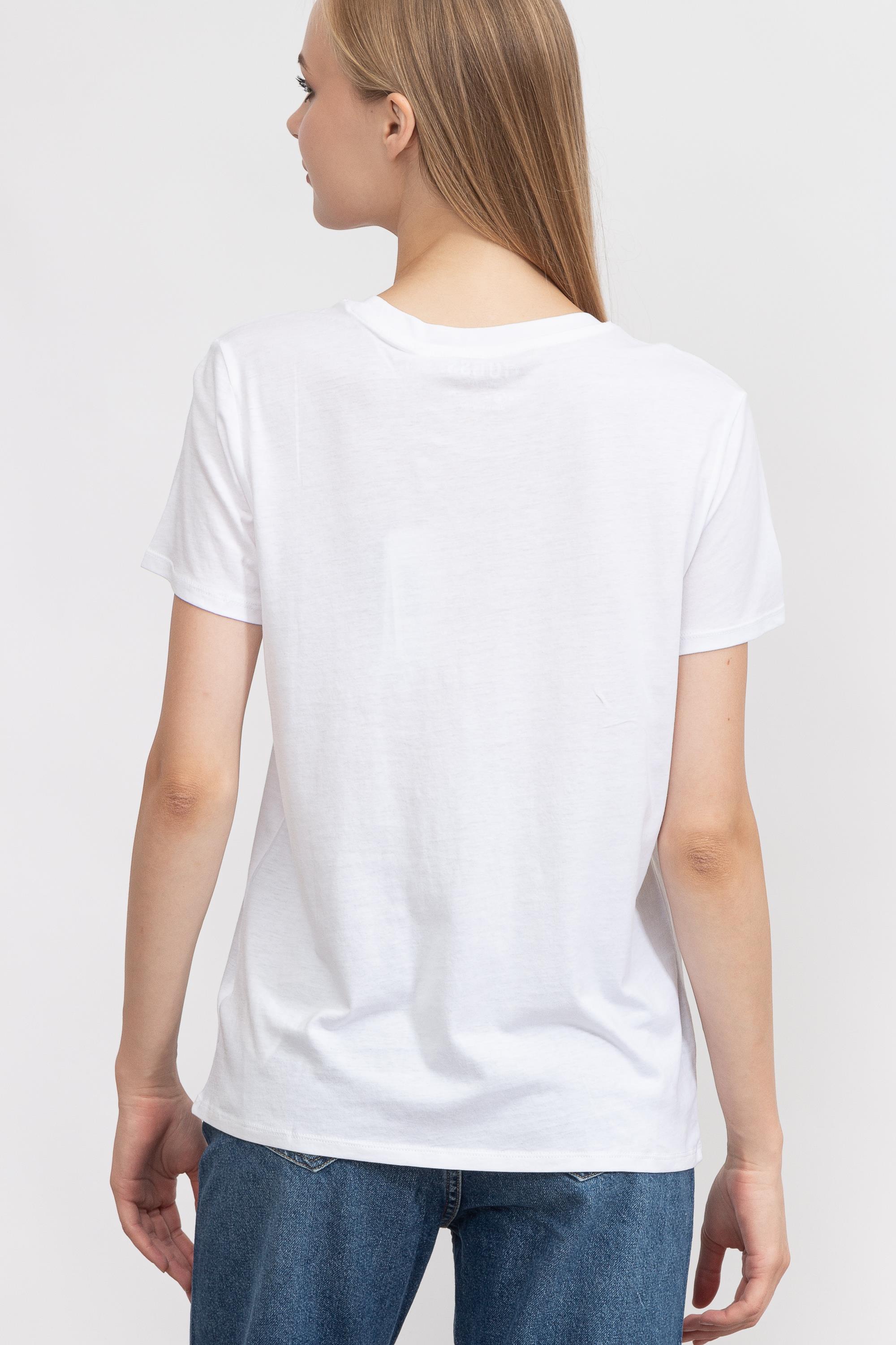 Guess Ss Cascade Logo Easy Kadın Bisiklet Yaka T-Shirt