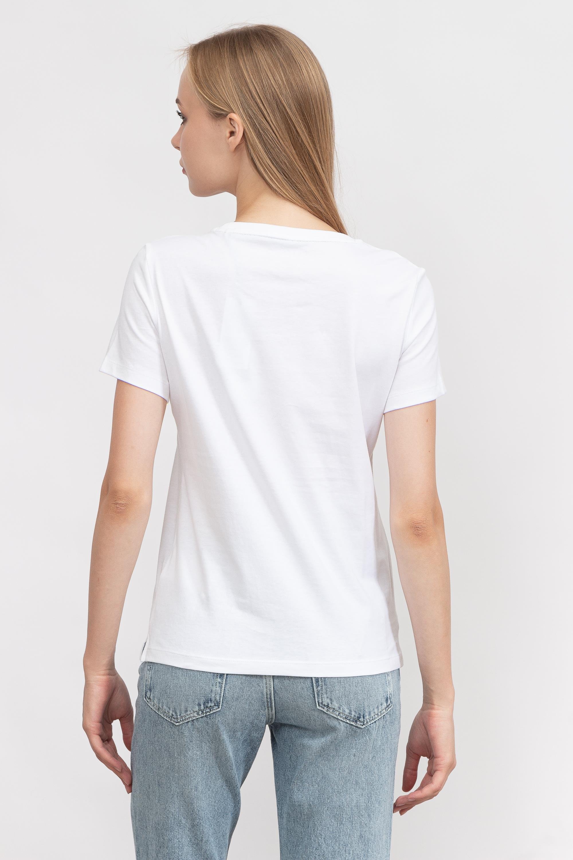 Guess Ss Cn Icon Kadın Bisiklet Yaka T-Shirt