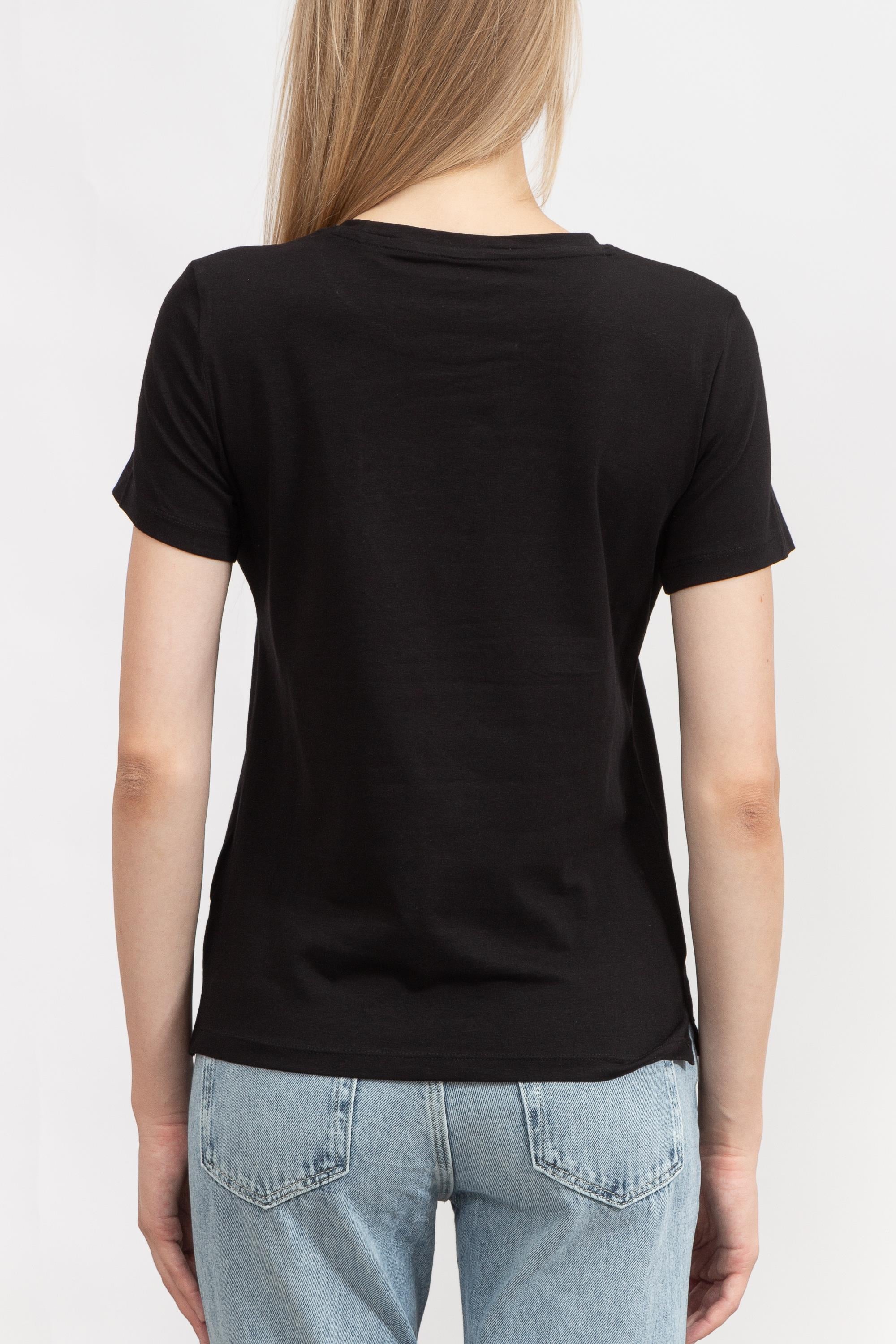 Guess Ss Cn Multicolor Triangle Kadın Bisiklet Yaka T-Shirt