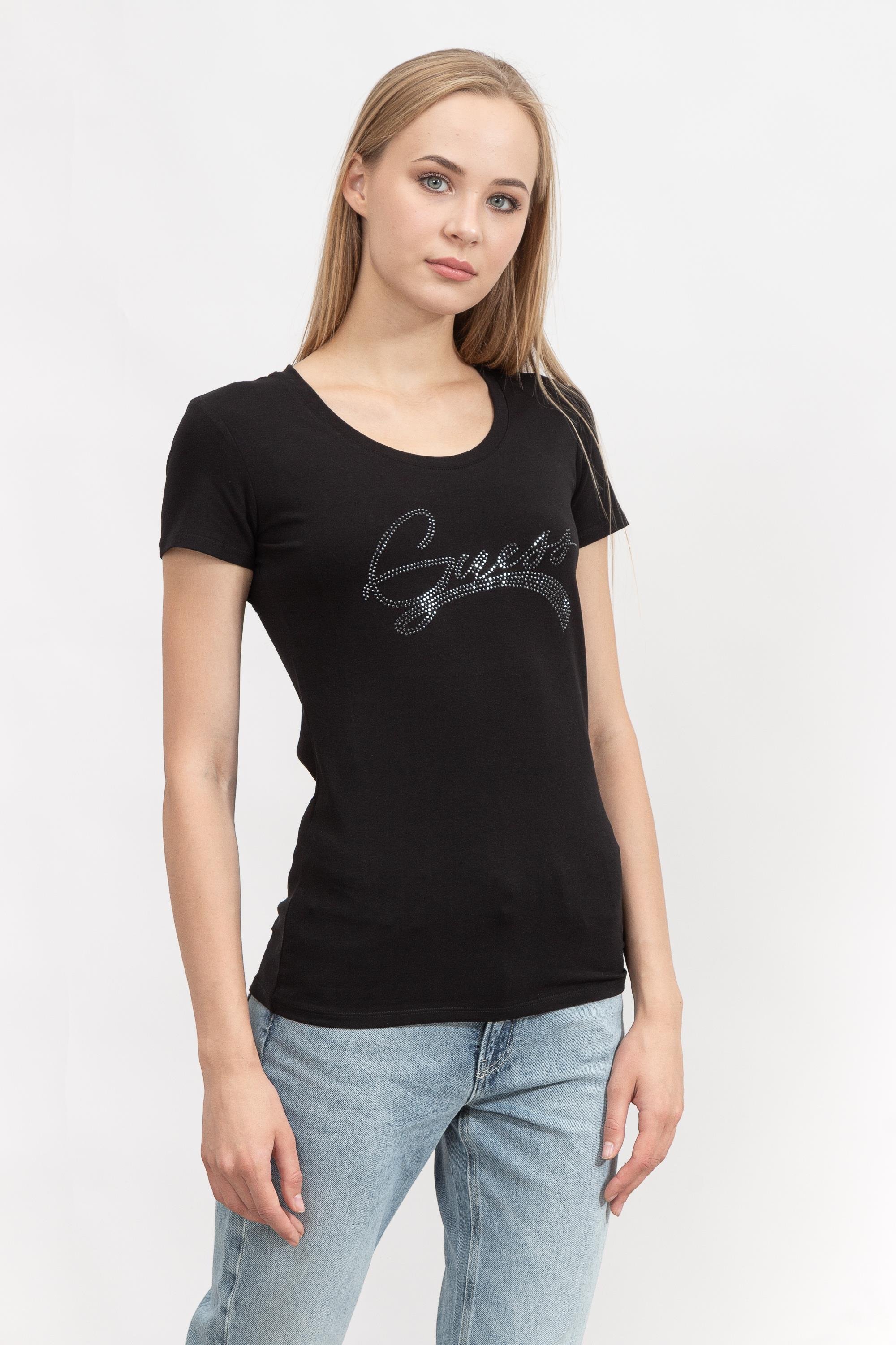 Guess Ss Rn Adelina Kadın Bisiklet Yaka T-Shirt