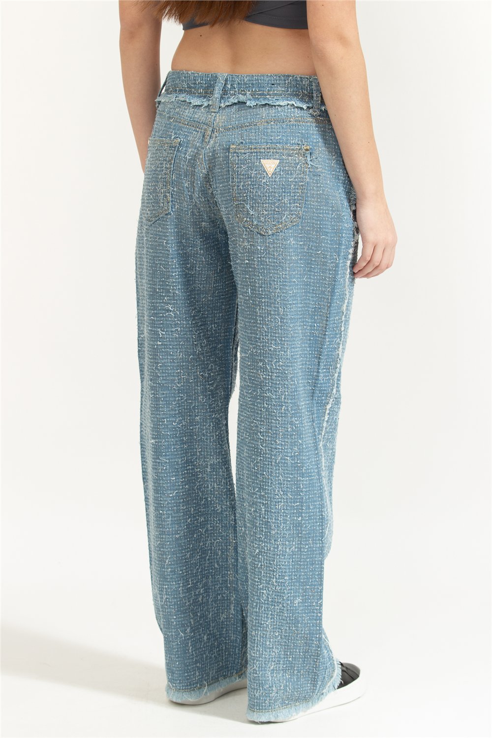 Guess Tokyo Kadın Relaxed Fit Jean Pantolon