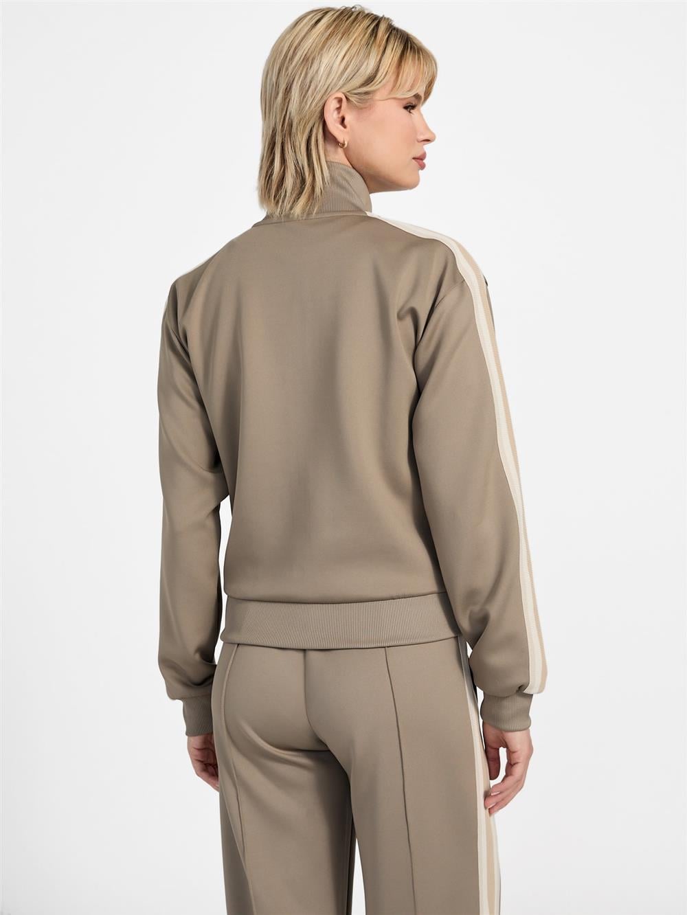 Guess Yarrow Kadın Aktif Scuba Fermuarlı Sweatshirt