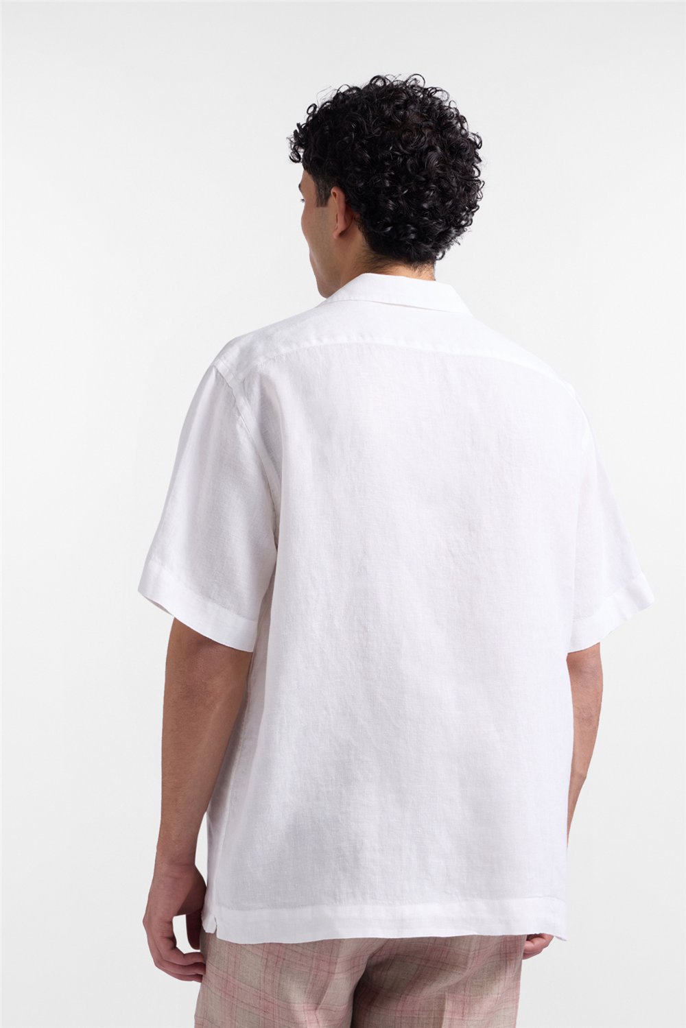 Harmont Blaine Camicia BowlIng Con Resca Erkek Gömlek Beyaz