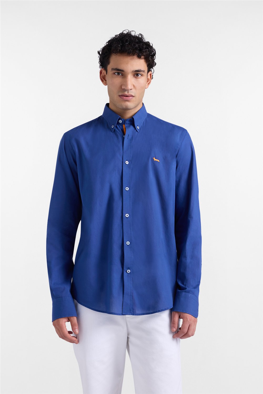 Harmont Blaine Camicia Con PipIng Erkek Gömlek Çok Renkli