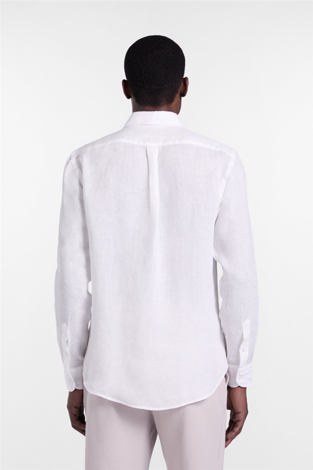 Harmont Blaine Camicia Monotessuto + Res Erkek Gömlek Beyaz