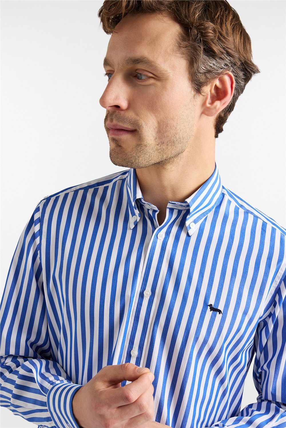 Harmont Blaine Camicia Monotessuto + Resc Erkek Gömlek Çok Renkli