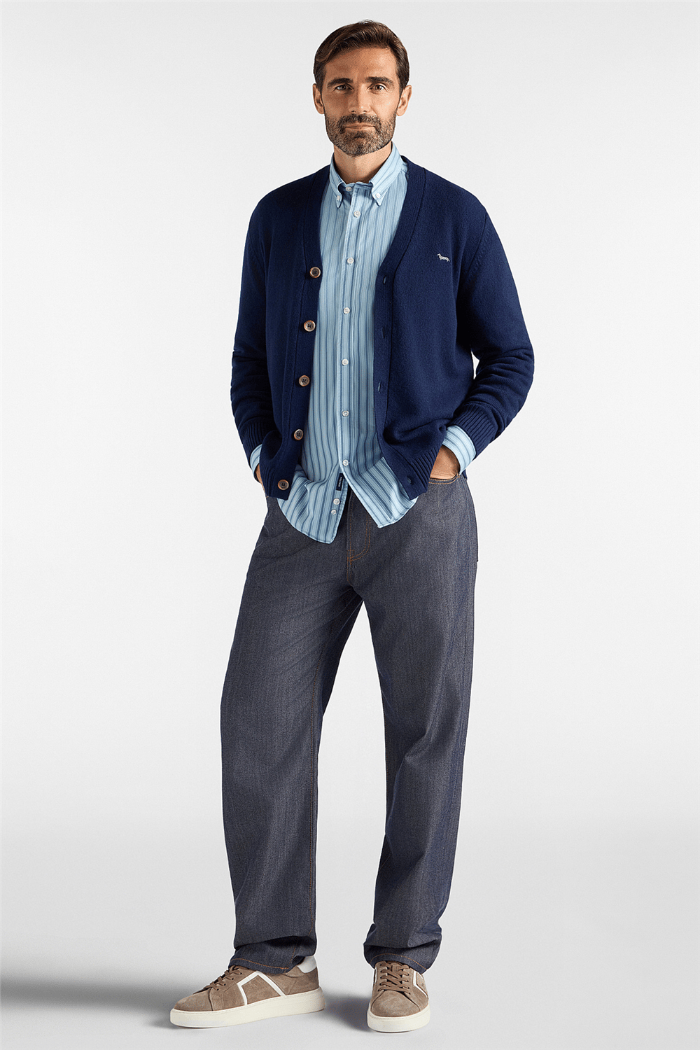 Harmont Blaine Cardigan Basic Unito Wo/ Erkek Hırka