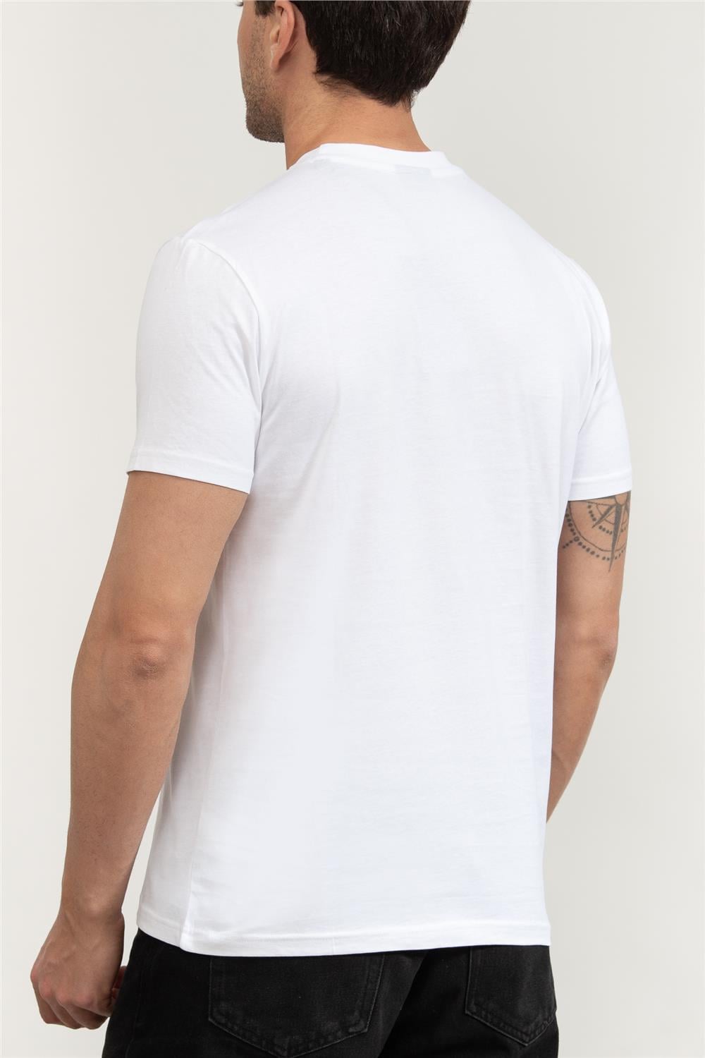 Harmont Blaine Erkek Bisiklet Yaka T-Shirt