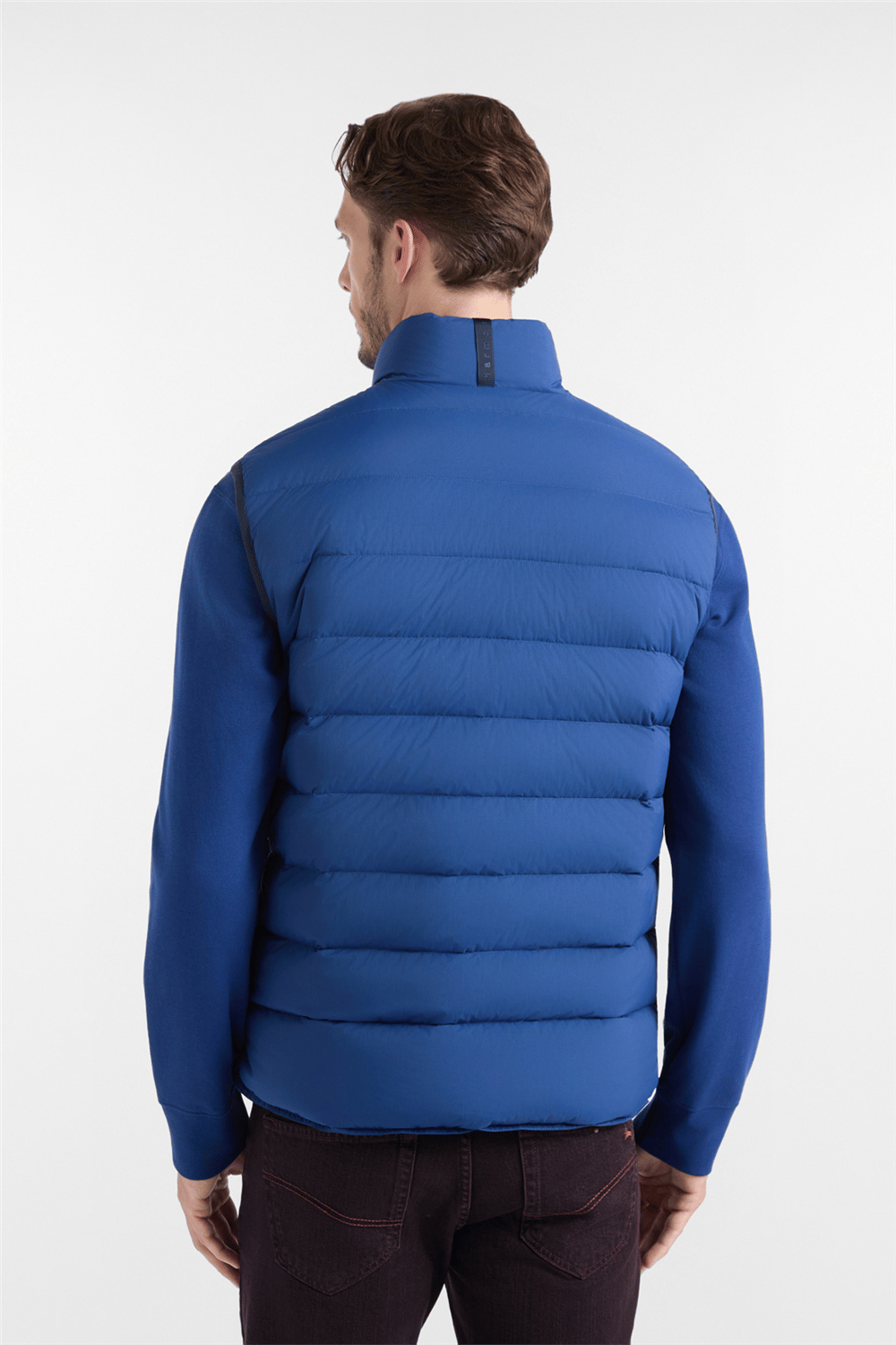 Harmont Blaine Gilet In Ribstop Revers Erkek Şişme Yelek