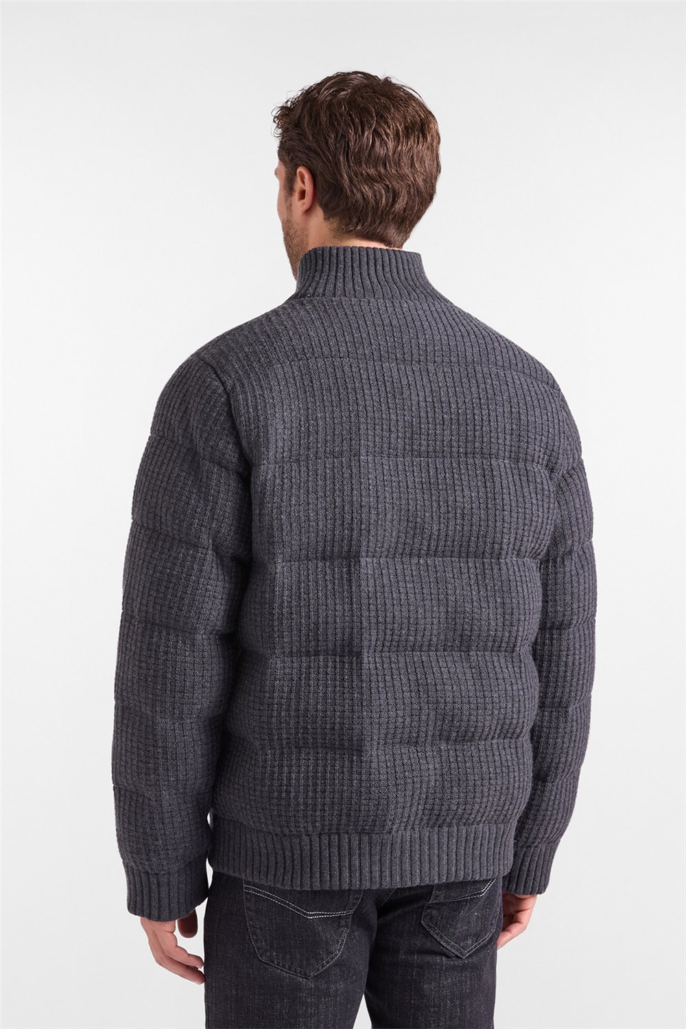 Harmont Blaine Giubbino In Maglia Imbottit Erkek Triko
