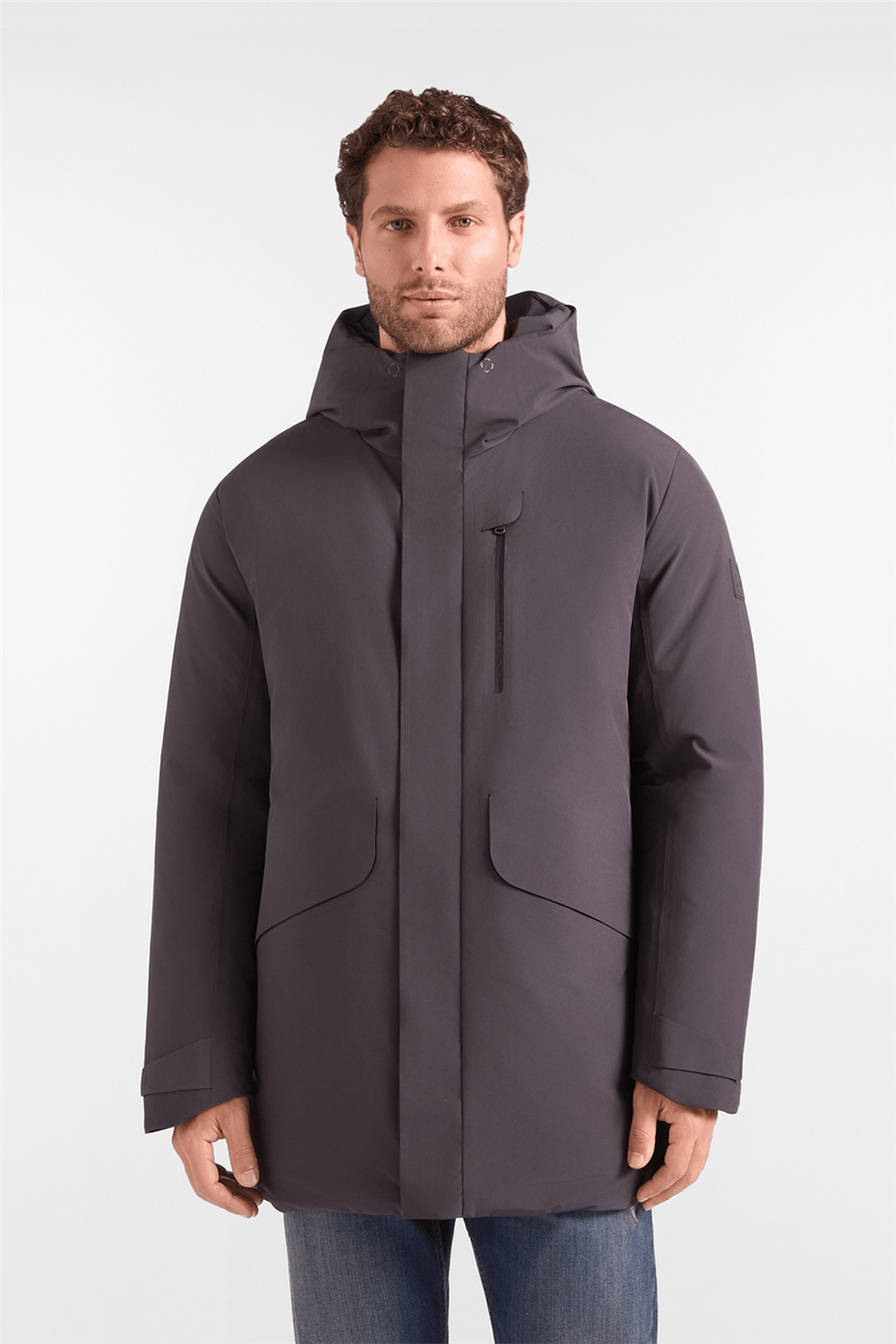 Harmont Blaine GiubbIno In Softshell 3/4 Erkek Mont
