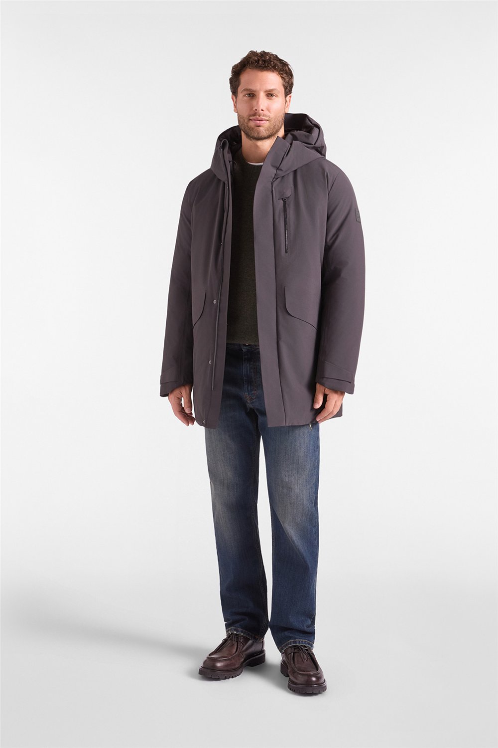 Harmont Blaine GiubbIno In Softshell 3/4 Erkek Mont