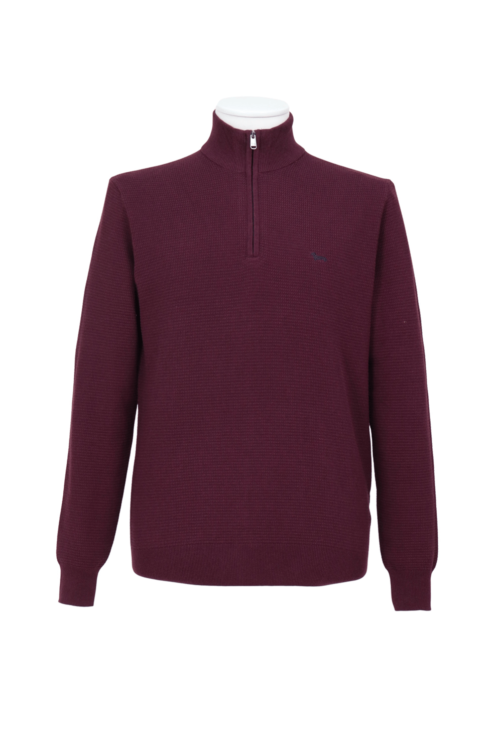 Harmont Blaine Half Zip Basic 3D Erkek Triko