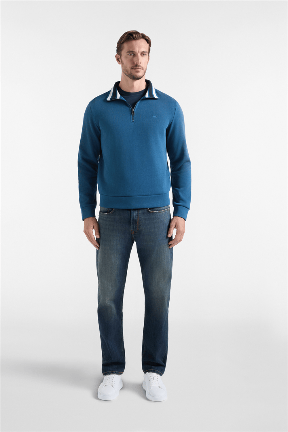 Harmont Blaine Half Zip In Cannetta Di Erkek Eşofman Takımı