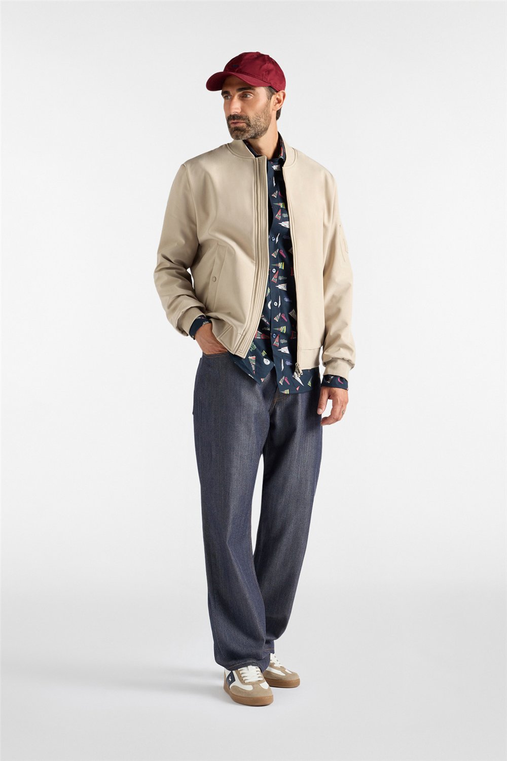 Harmont Blaine Varsity In Softshell Dopp Erkek Mont