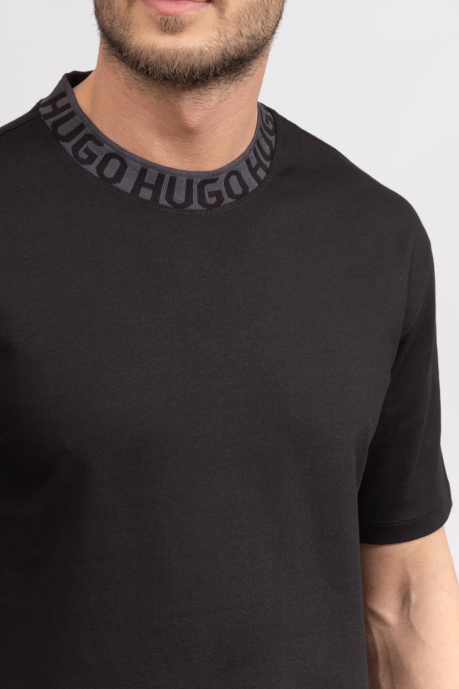 Hugo Daffir Erkek Bisiklet Yaka T-Shirt