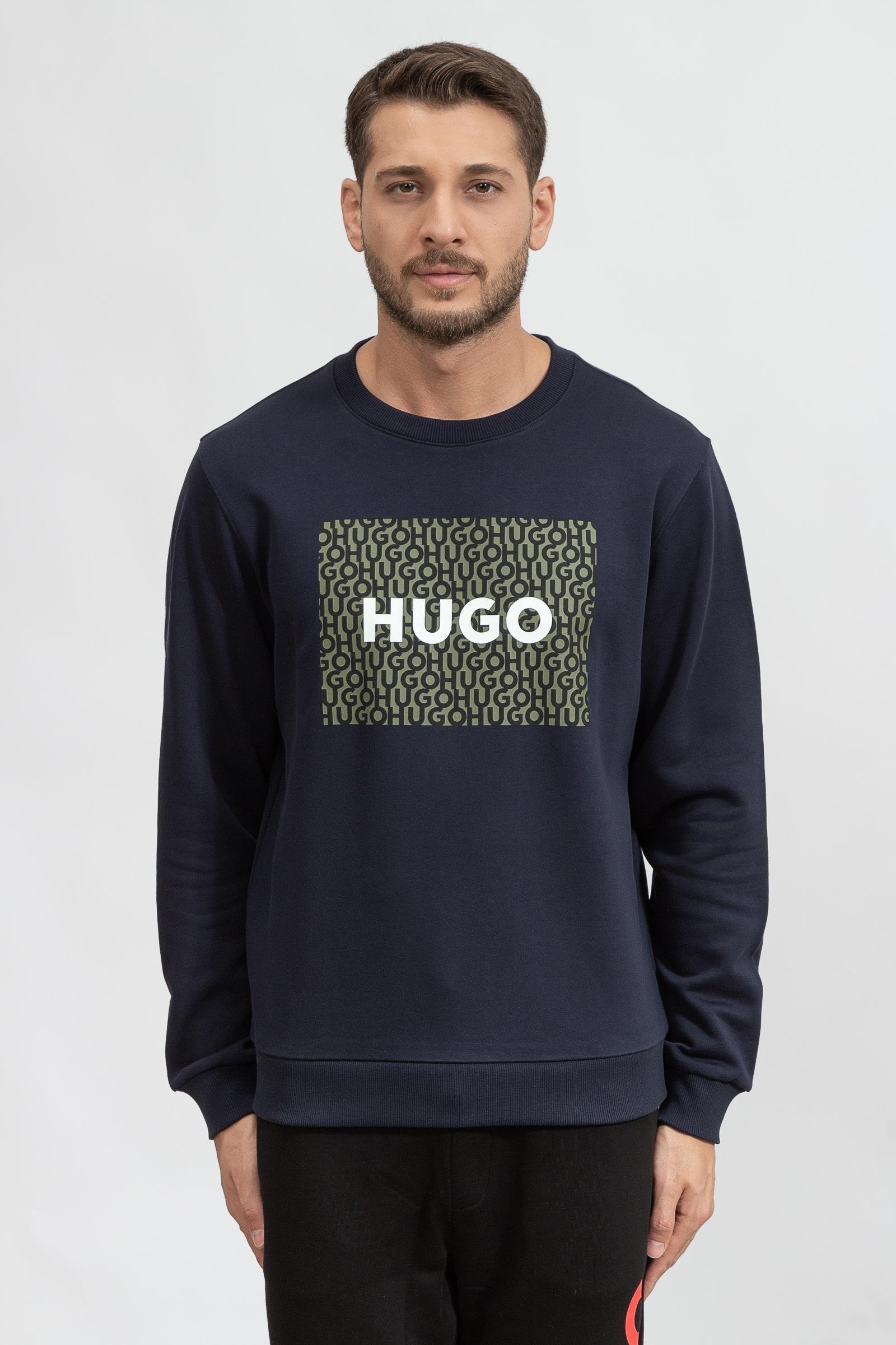 Hugo Dalker Erkek Bisiklet Yaka Sweatshirt