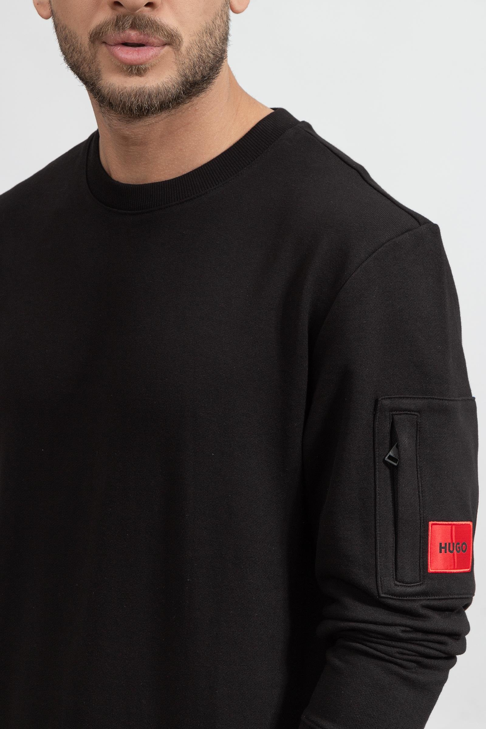 Hugo Daragol Erkek Bisiklet Yaka Sweatshirt