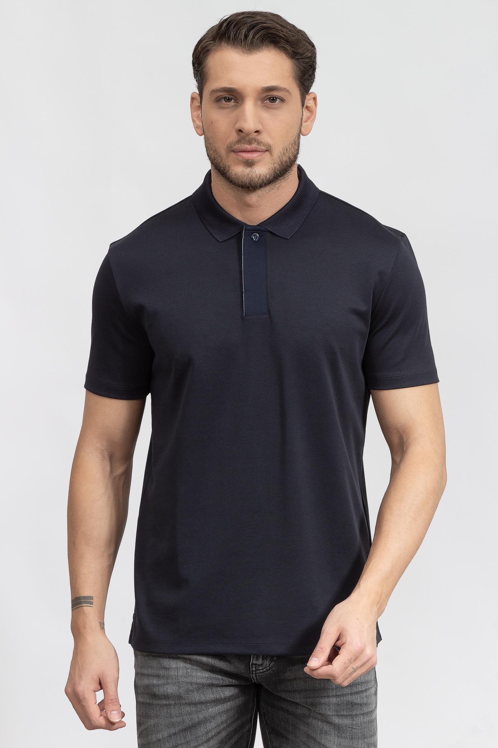Hugo Dekok222 Erkek Polo Yaka T-Shirt