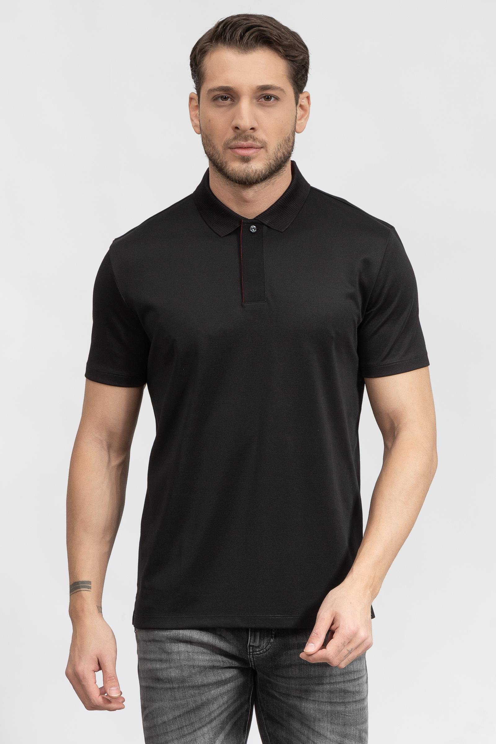 Hugo Dekok222 Erkek Polo Yaka T-Shirt