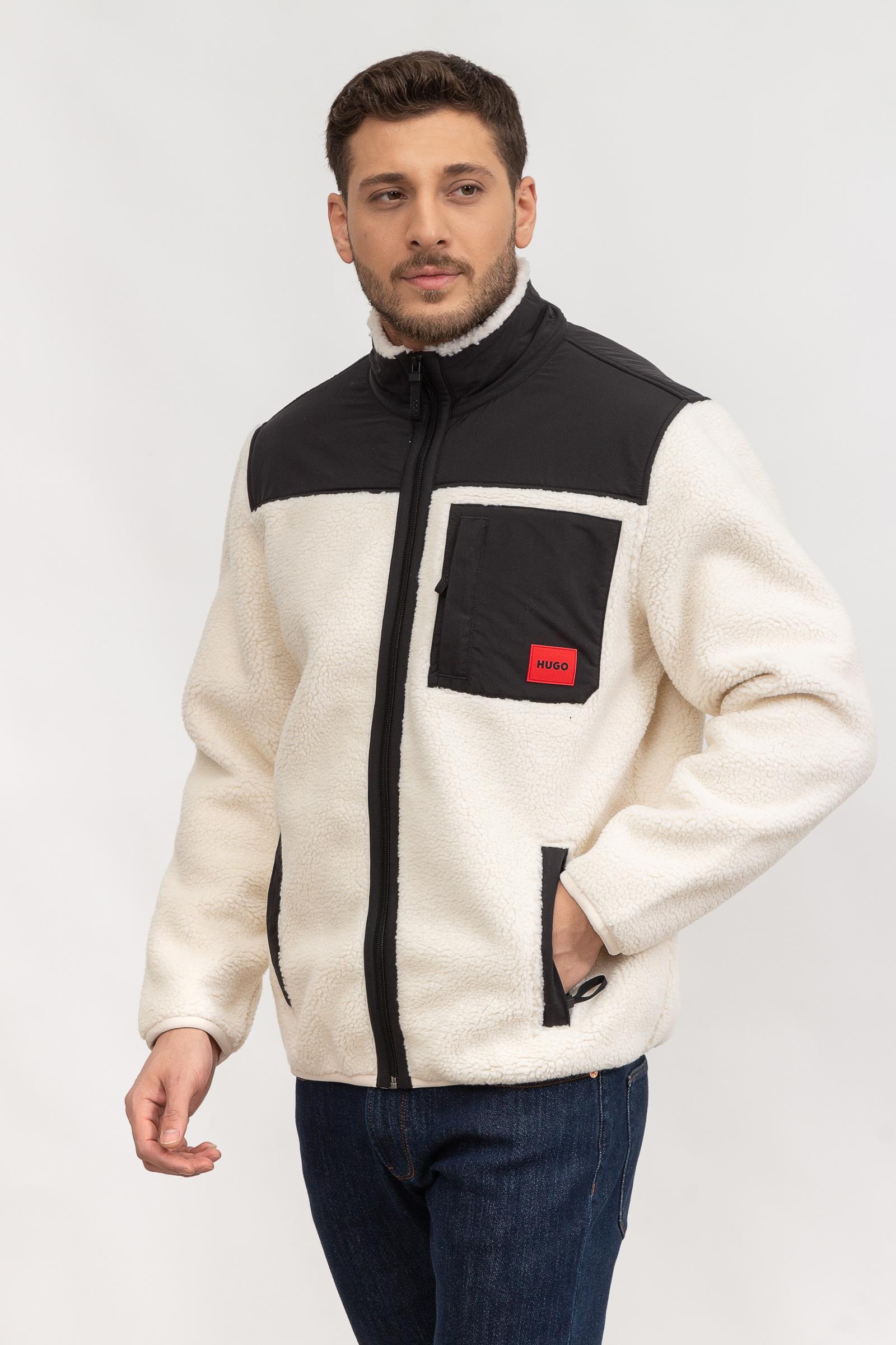 Hugo Demongras Erkek Fermuarlı Sweatshirt