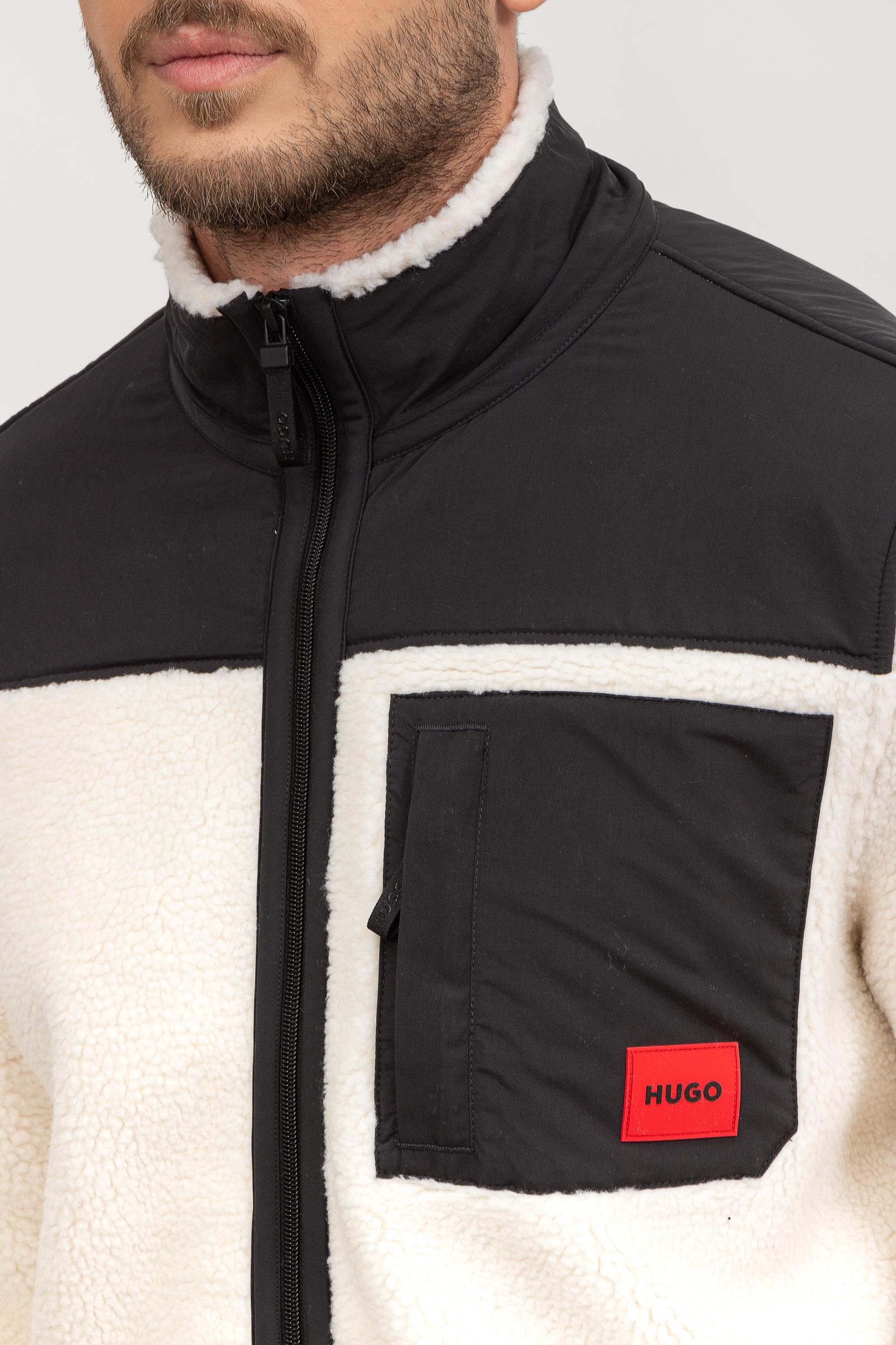 Hugo Demongras Erkek Fermuarlı Sweatshirt