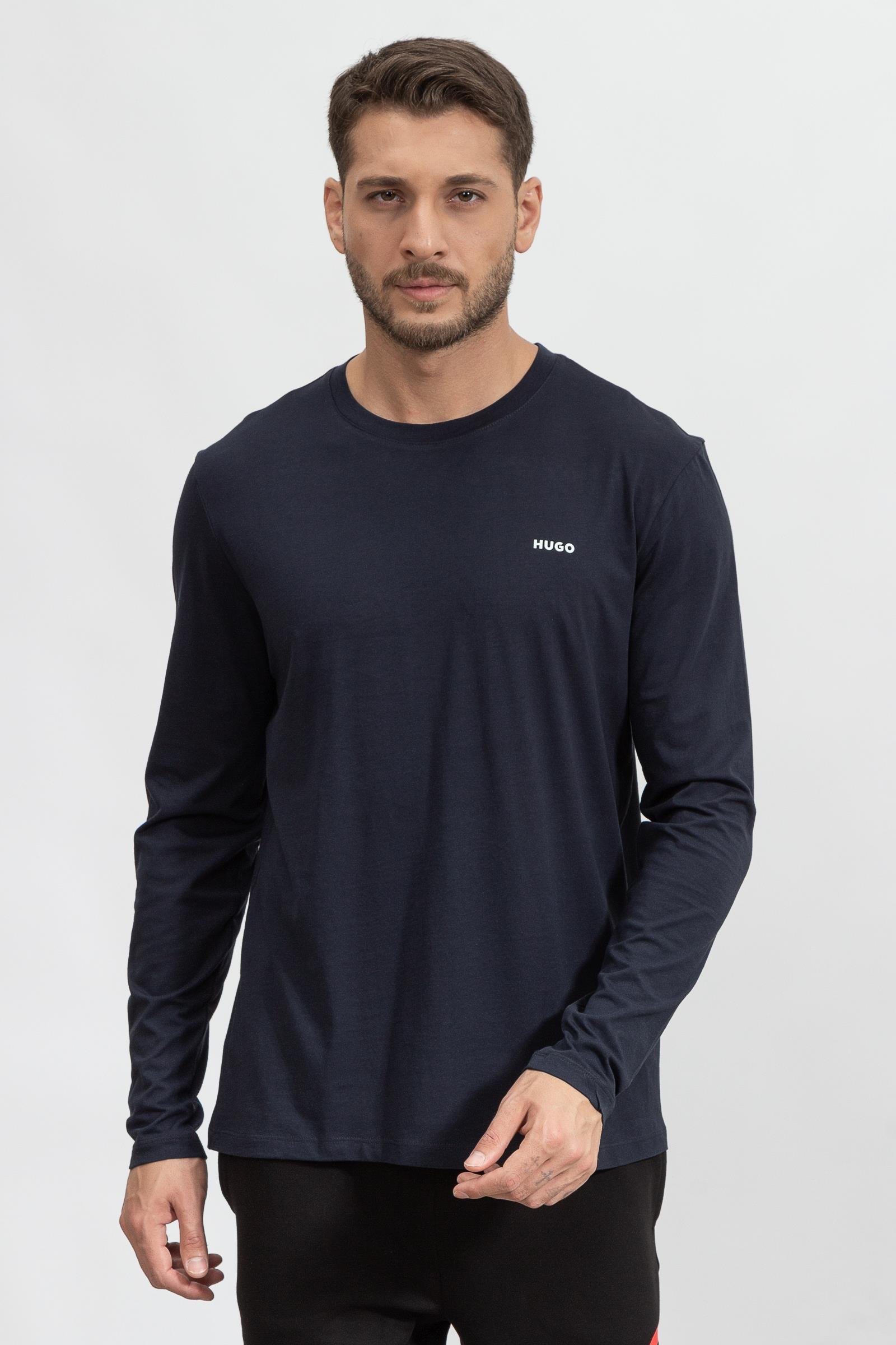 Hugo Derol Erkek Uzun Kollu T-Shirt
