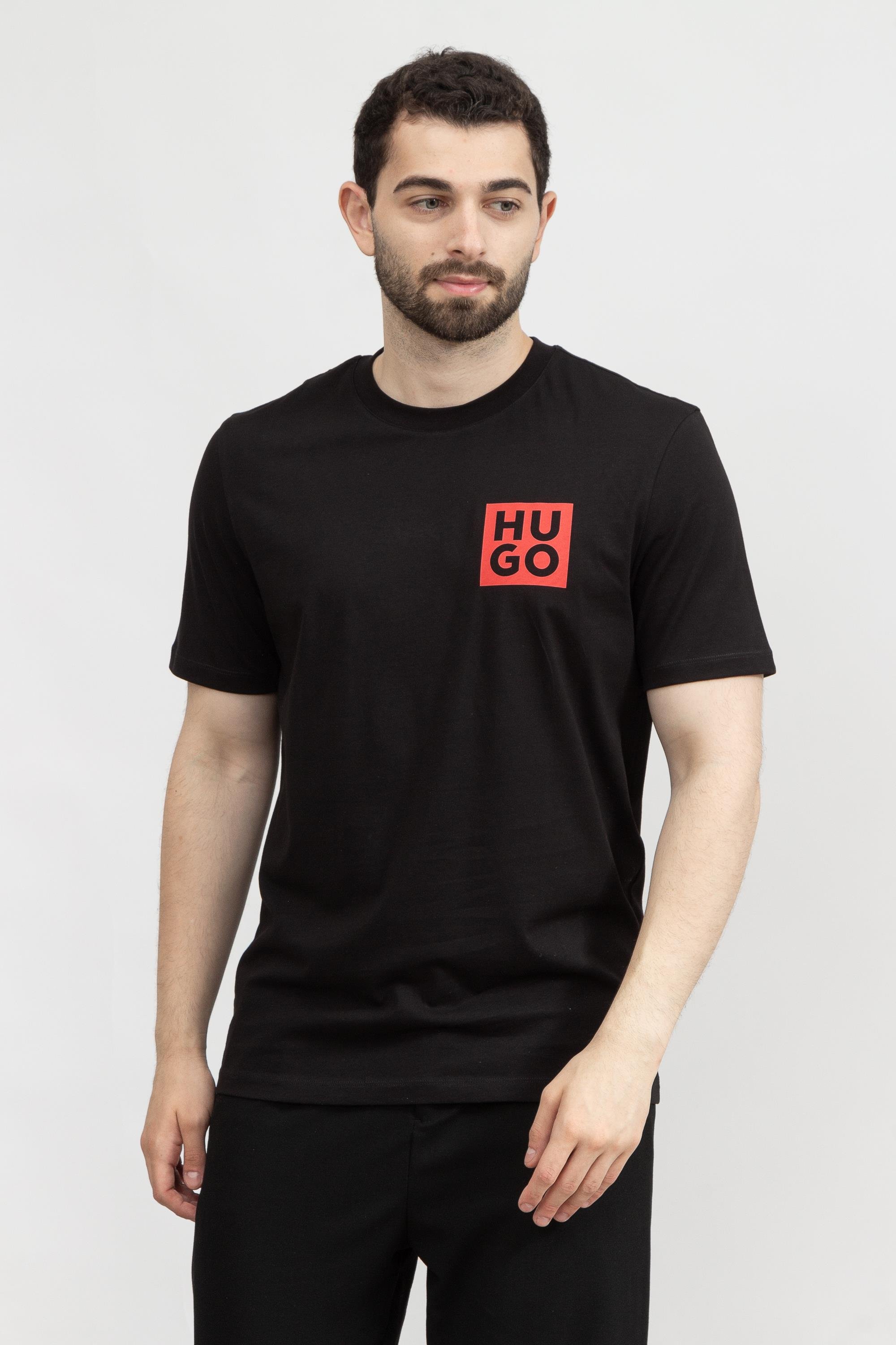 Hugo Detzington Erkek Bisiklet Yaka T-Shirt