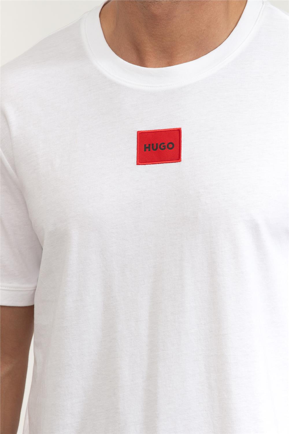 Hugo Diragolino212 Erkek Bisiklet Yaka T-Shirt