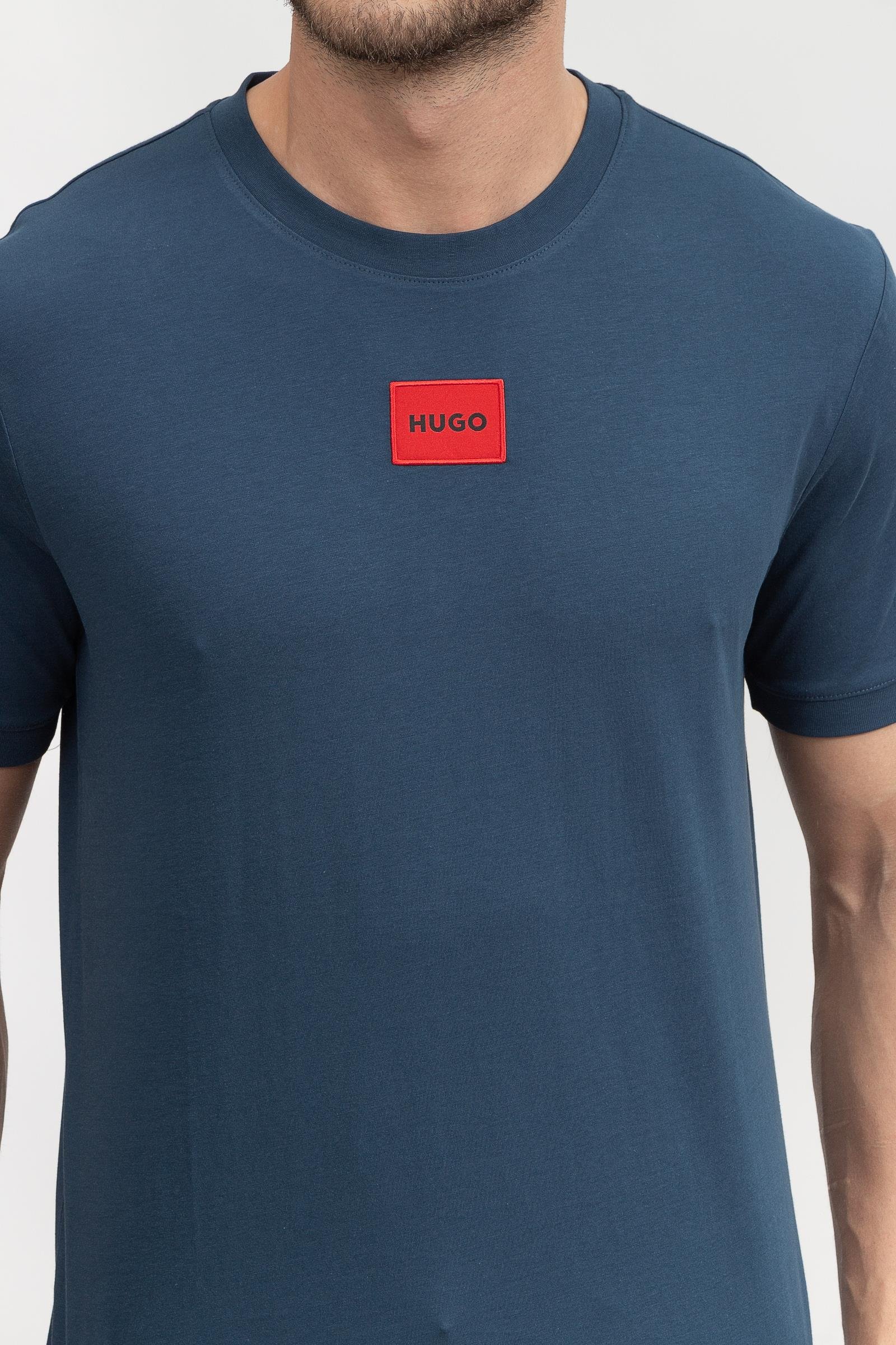 Hugo Diragolino212 Erkek Bisiklet Yaka T-Shirt