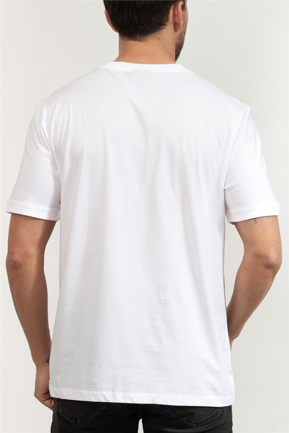 Hugo Diragolino212 Erkek Bisiklet Yaka T-Shirt