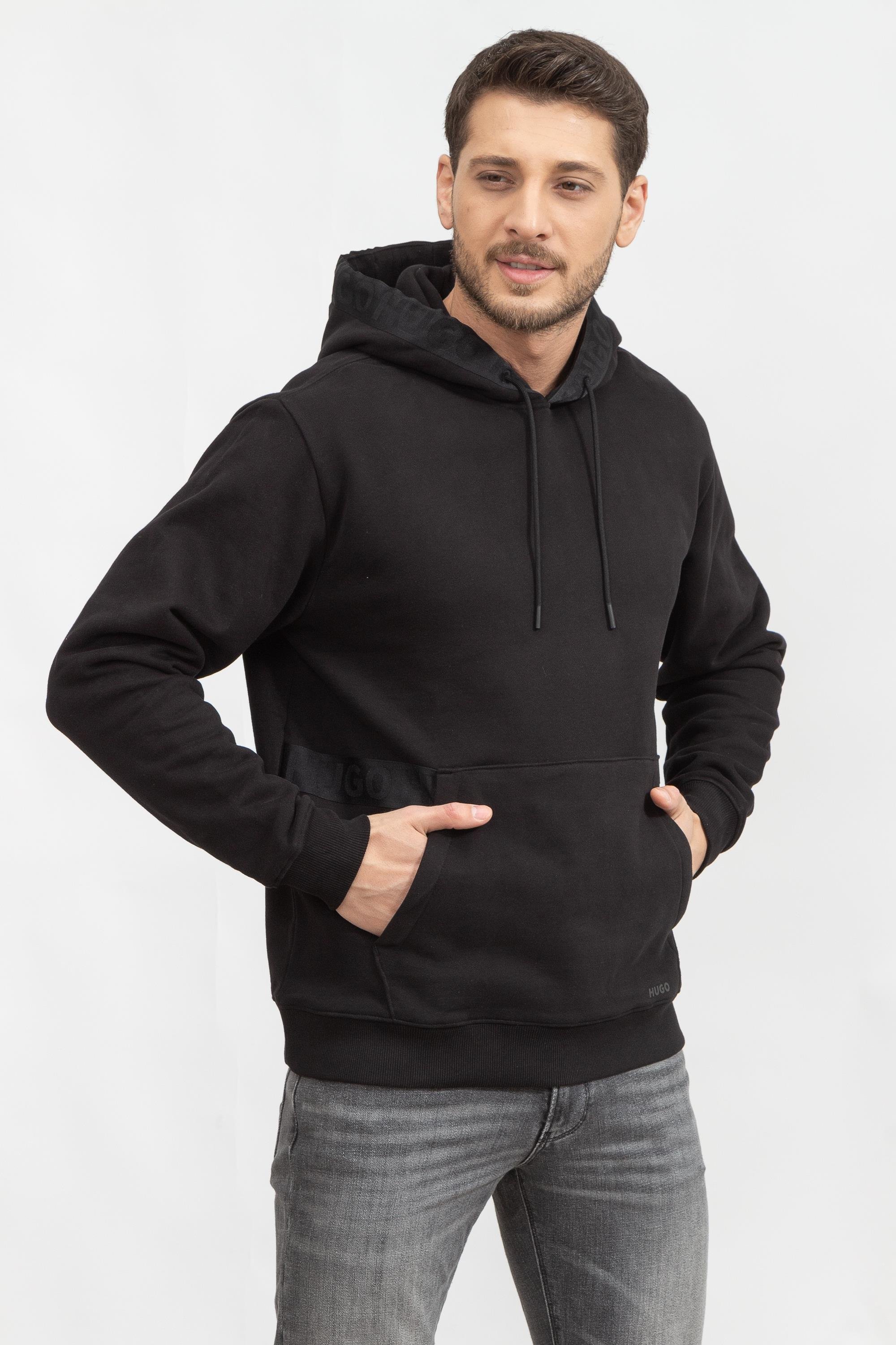 Hugo Dlementine Erkek Kapüşonlu Sweatshirt
