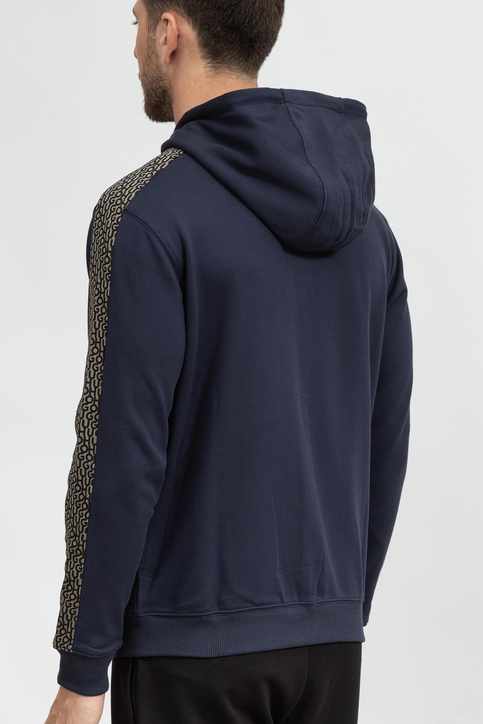 Hugo Dobbins Erkek Fermuarlı Sweatshirt