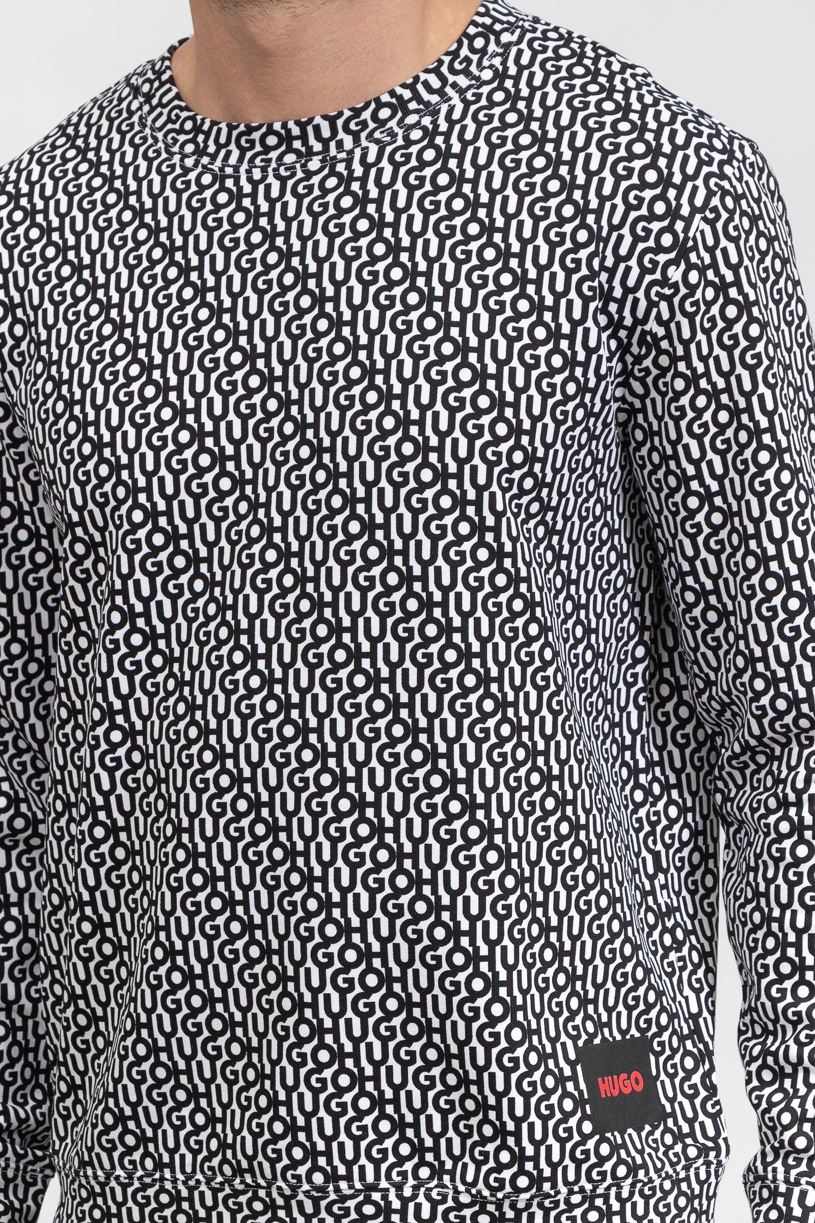 Hugo Donnery Erkek Bisiklet Yaka Sweatshirt