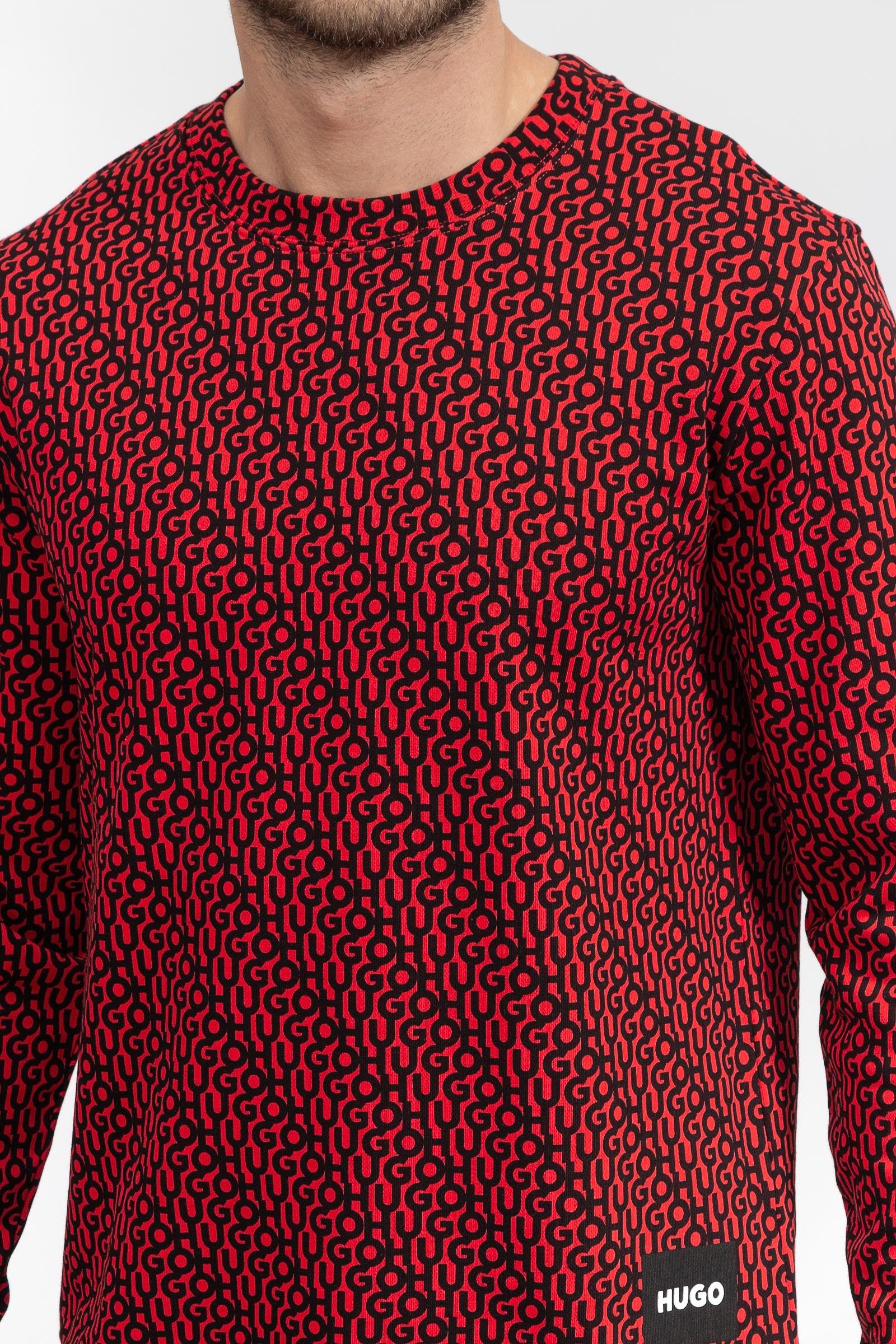 Hugo Donnery Erkek Bisiklet Yaka Sweatshirt